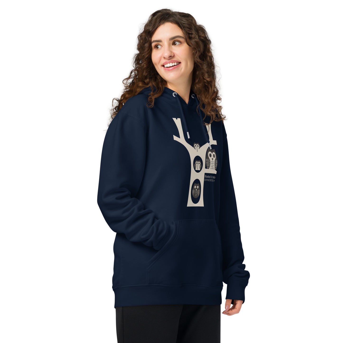 OwlNest Unisex Essential Organic Hoodie – Sustainable Fashion USA | Family Day Edition Dudeily