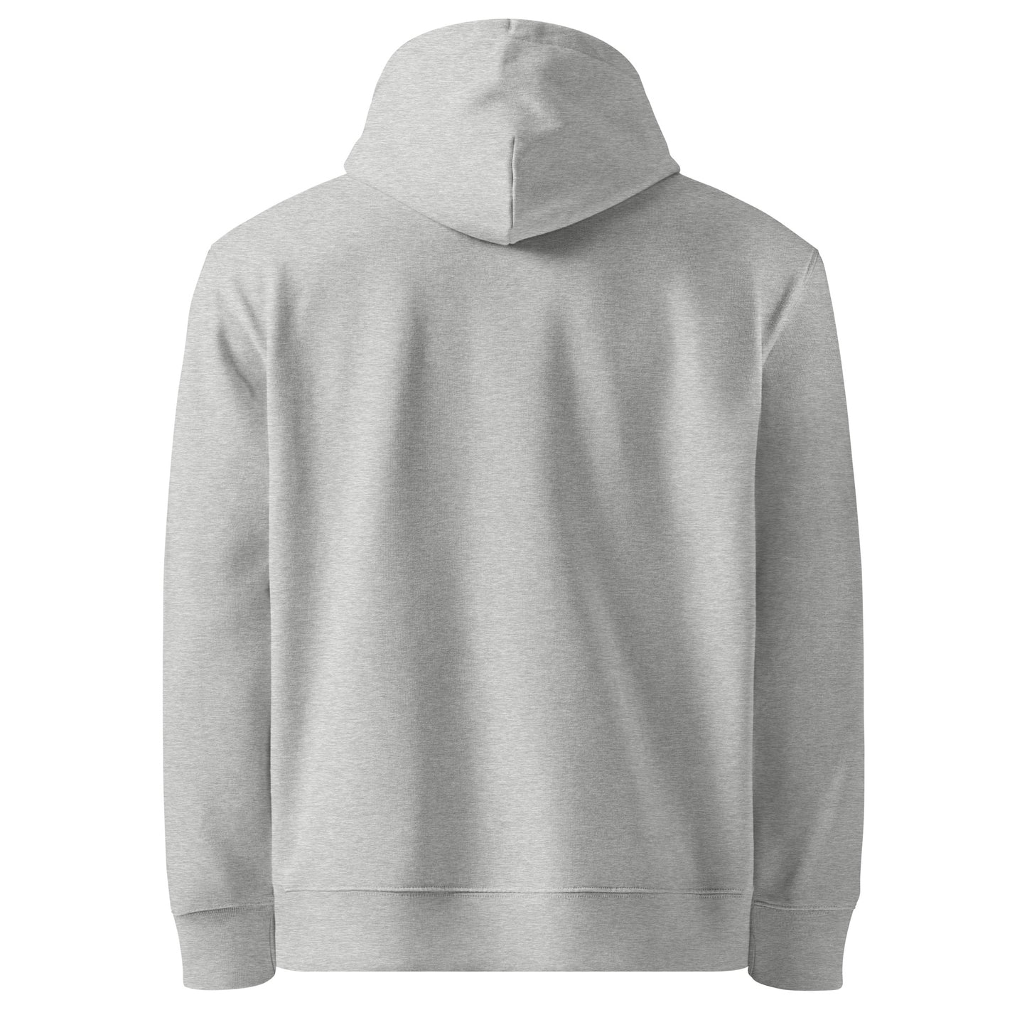Owl Unisex Essential Organic Hoodie: 'Wisdom Flies Light' in Fall | Sustainable Fashion Dudeily