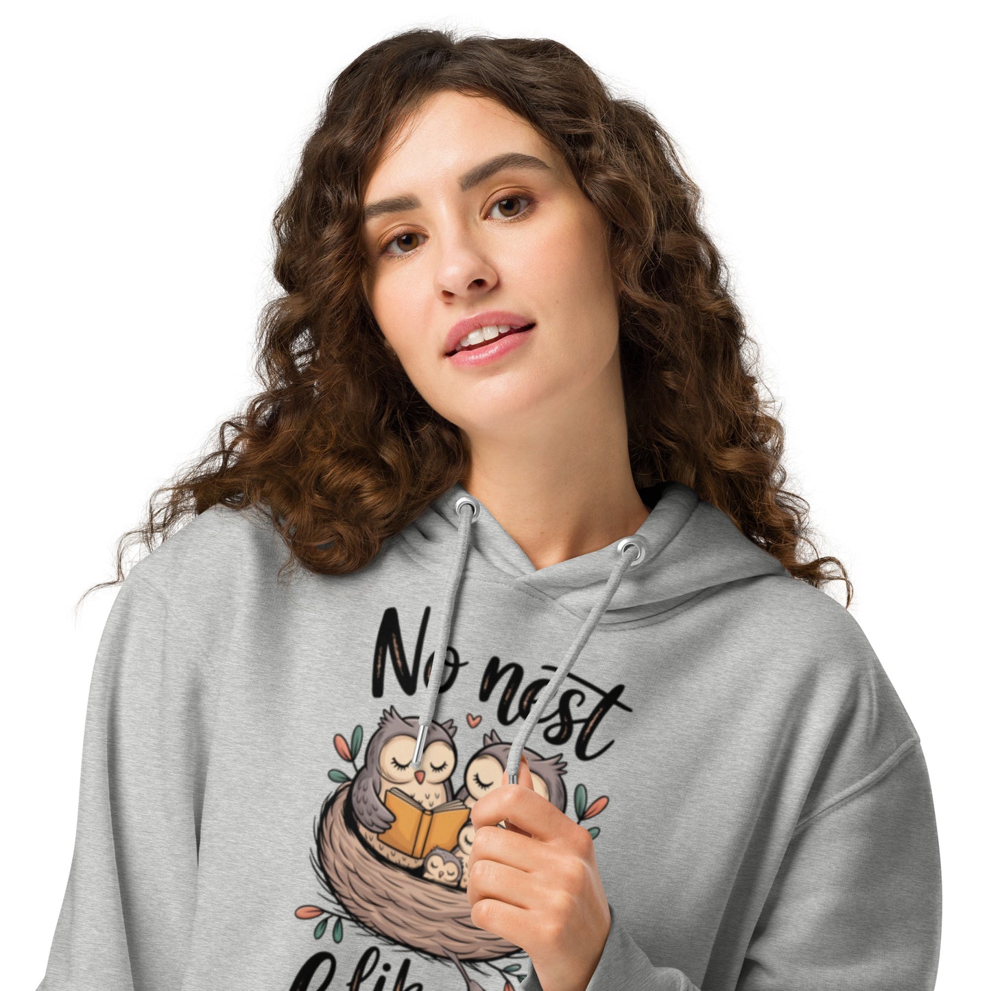 The OwlNest Unisex Essential Organic Hoodie – Eco-Friendly & Timeless Dudeily