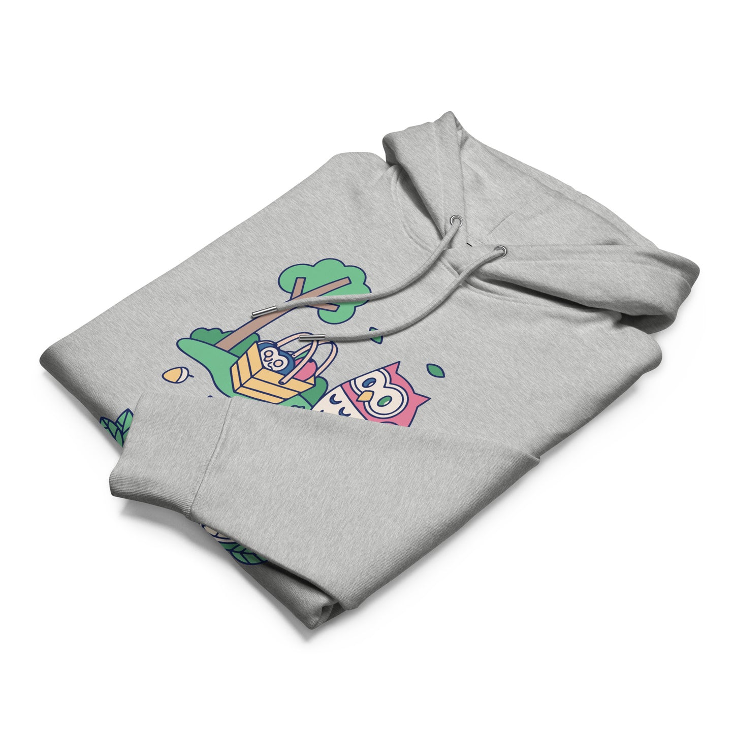 Unisex Essential Organic Hoodie – OwlNest Sustainable Fashion for Cozy Family Day Moments Dudeily