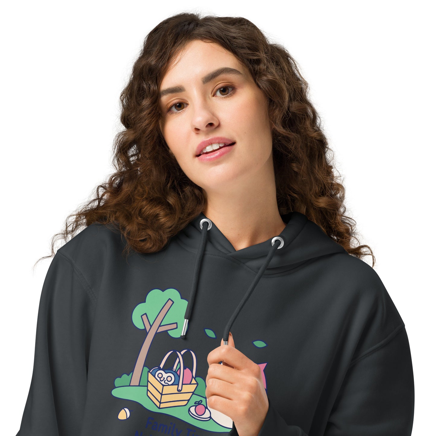Unisex Essential Organic Hoodie – OwlNest Sustainable Fashion for Cozy Family Day Moments Dudeily