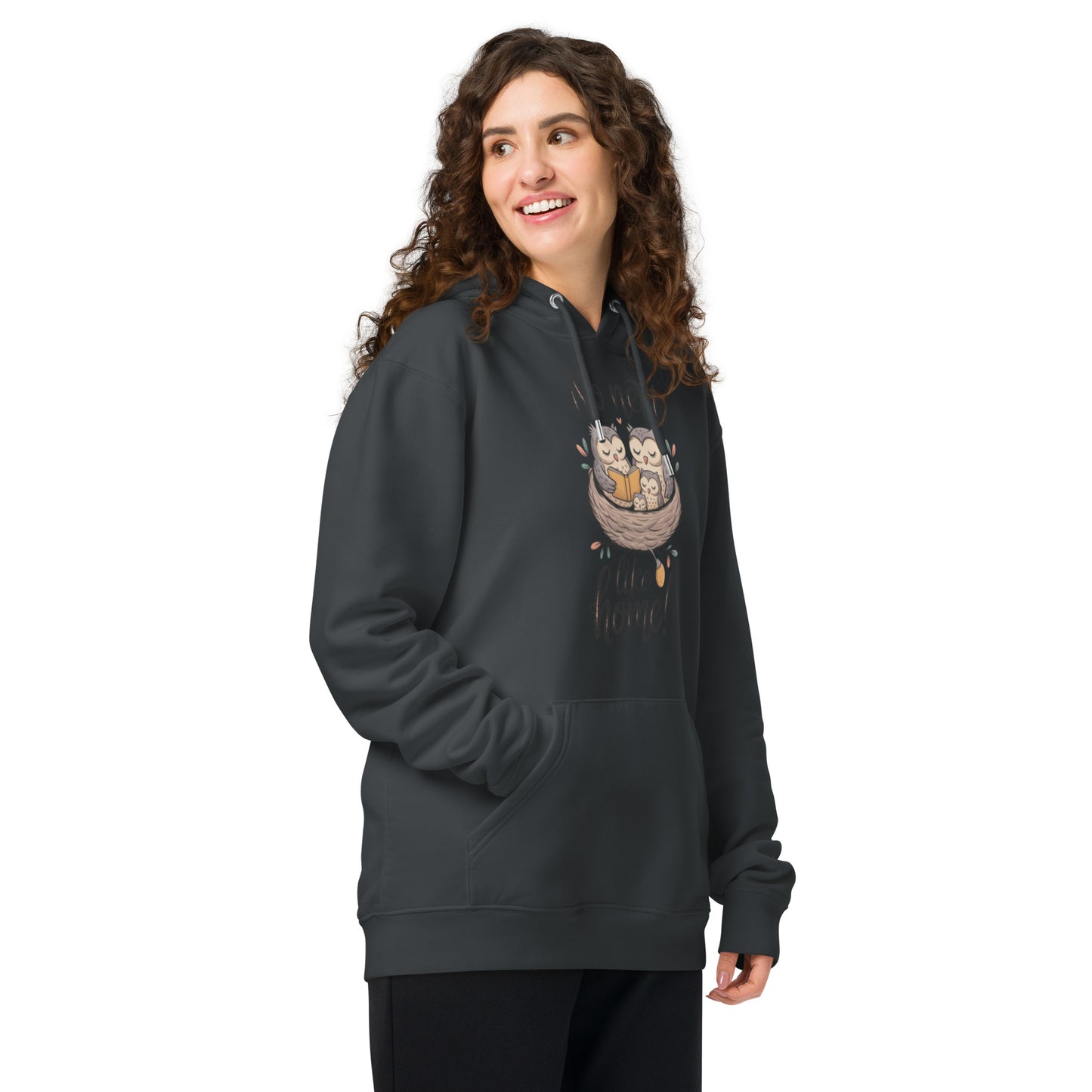 The OwlNest Unisex Essential Organic Hoodie – Eco-Friendly & Timeless Dudeily