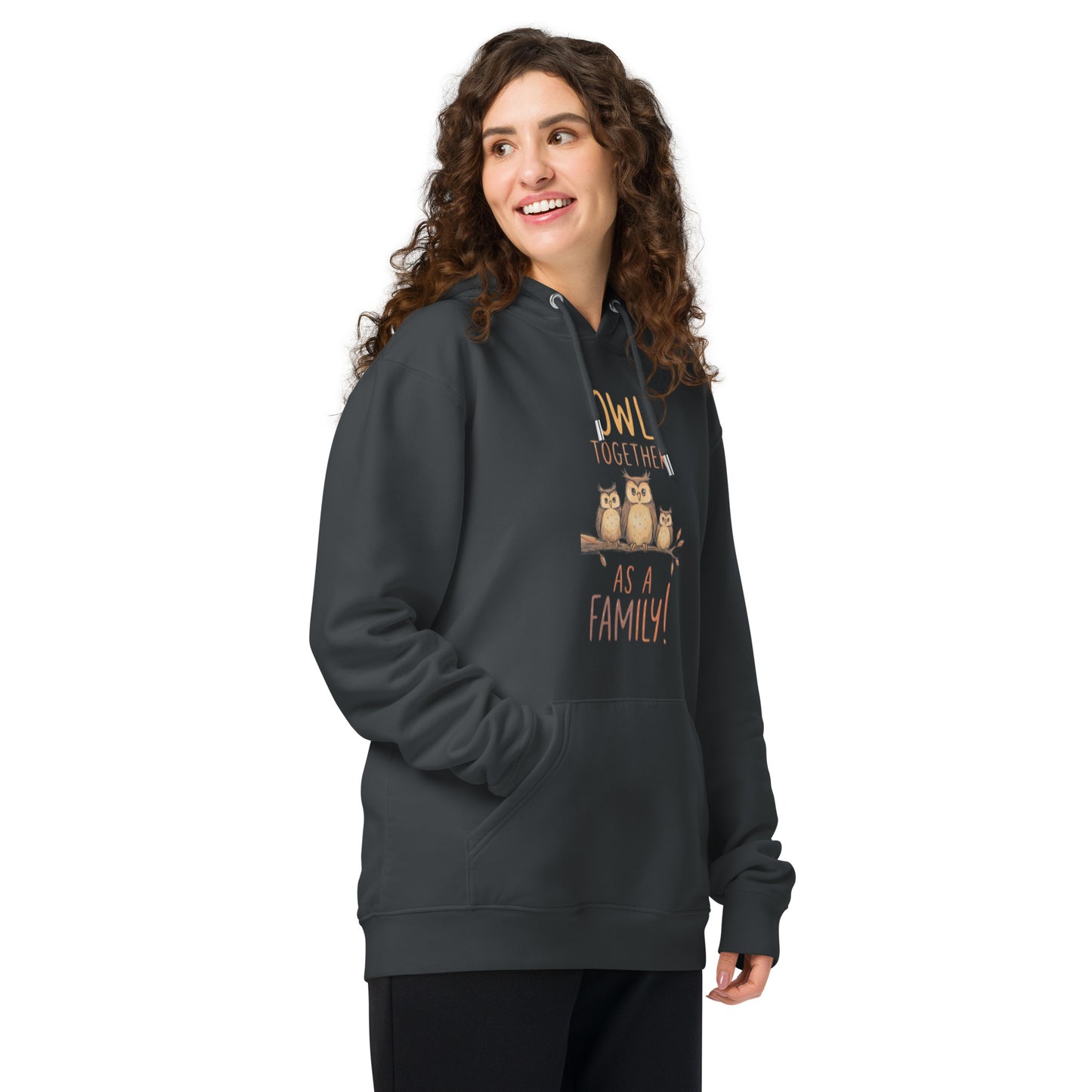 OwlNest Unisex Essential Organic Hoodie – Everyday Eco Comfort Dudeily