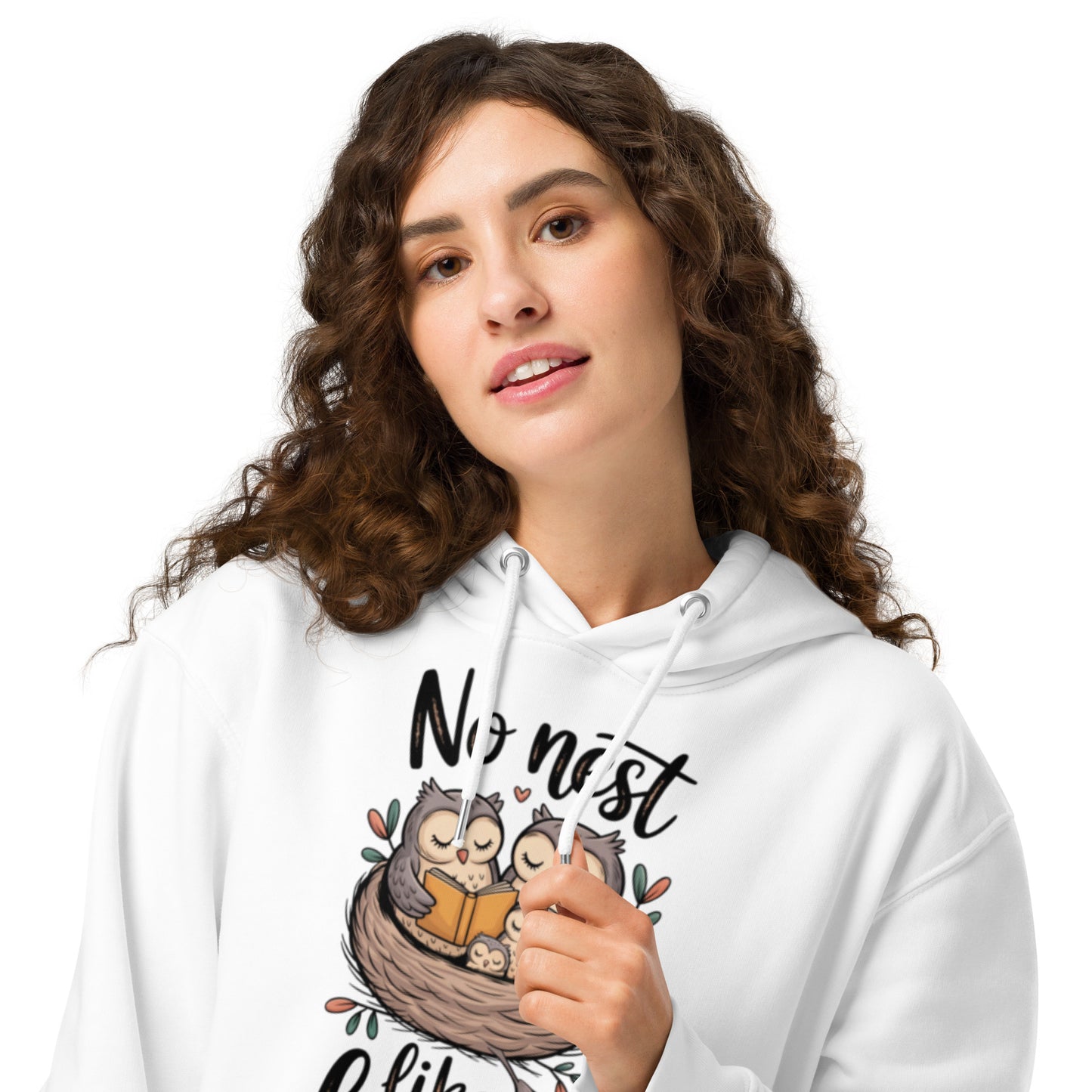 The OwlNest Unisex Essential Organic Hoodie – Eco-Friendly & Timeless Dudeily