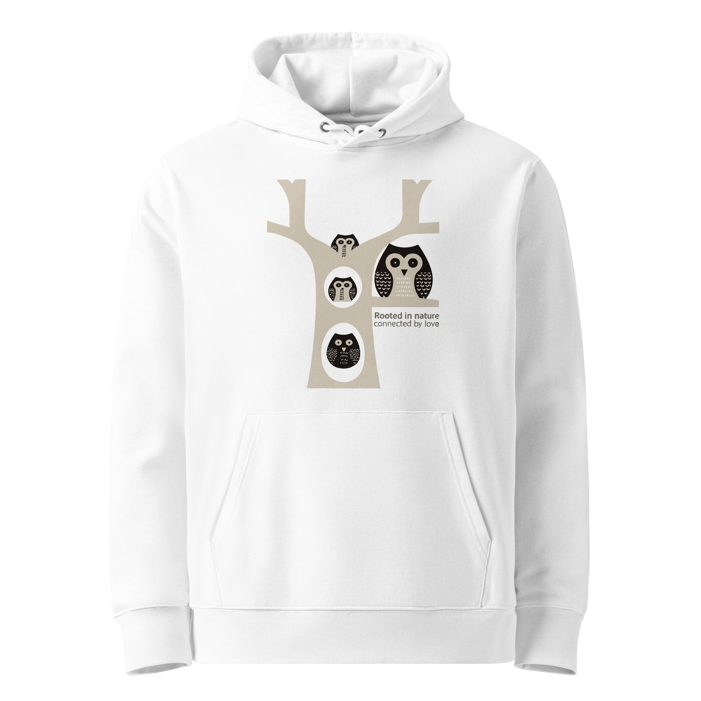 OwlNest Unisex Essential Organic Hoodie – Sustainable Fashion USA | Family Day Edition Dudeily