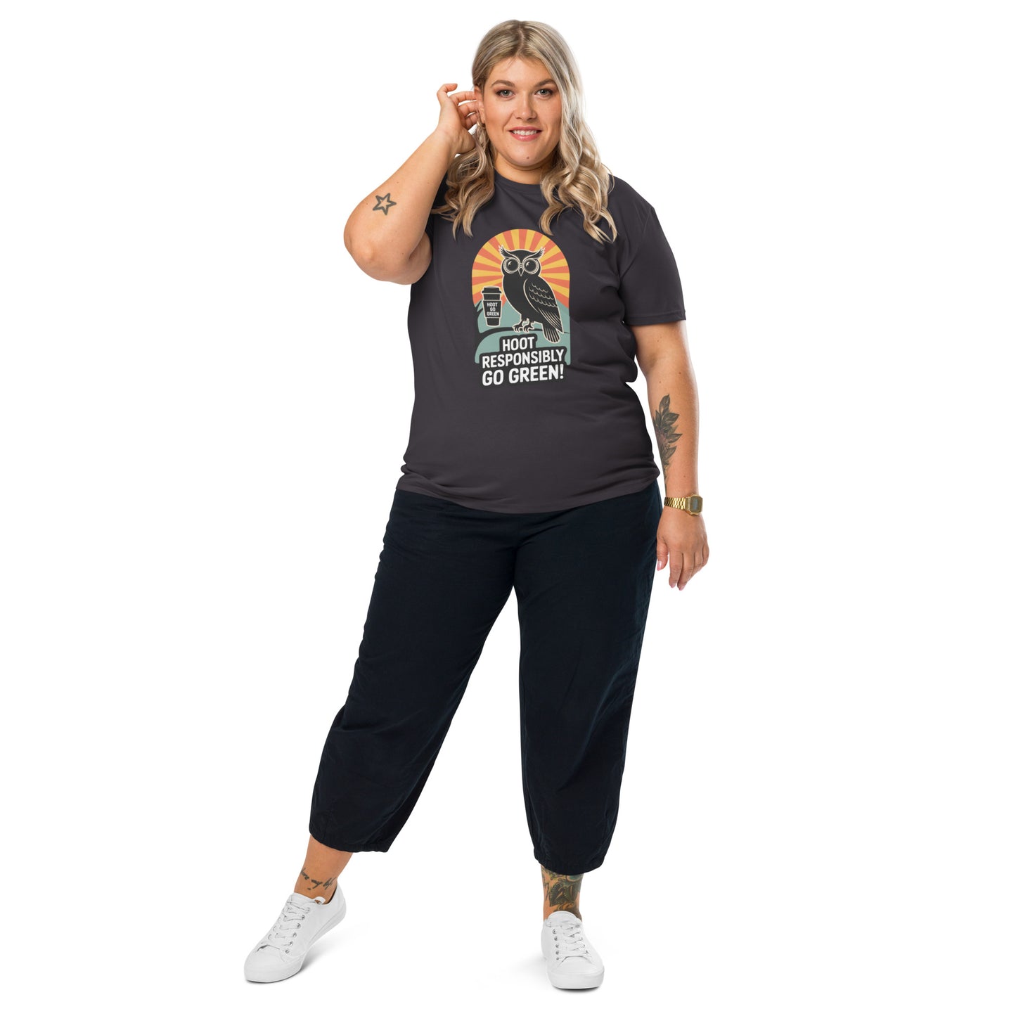 Unisex Organic Cotton T-Shirt | Eco-Friendly & Stylish Anthracite Dudeily