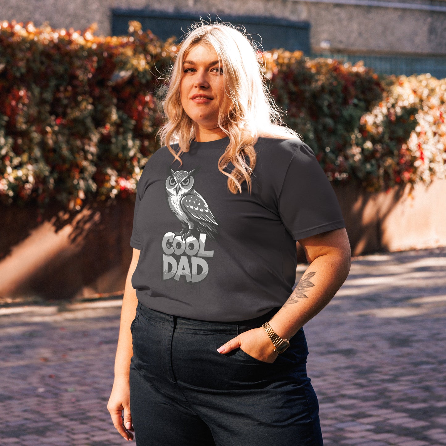 Unisex Organic Cotton T-Shirt – Sustainable Fashion for Nature & Owl Lovers | Dudeily Dudeily