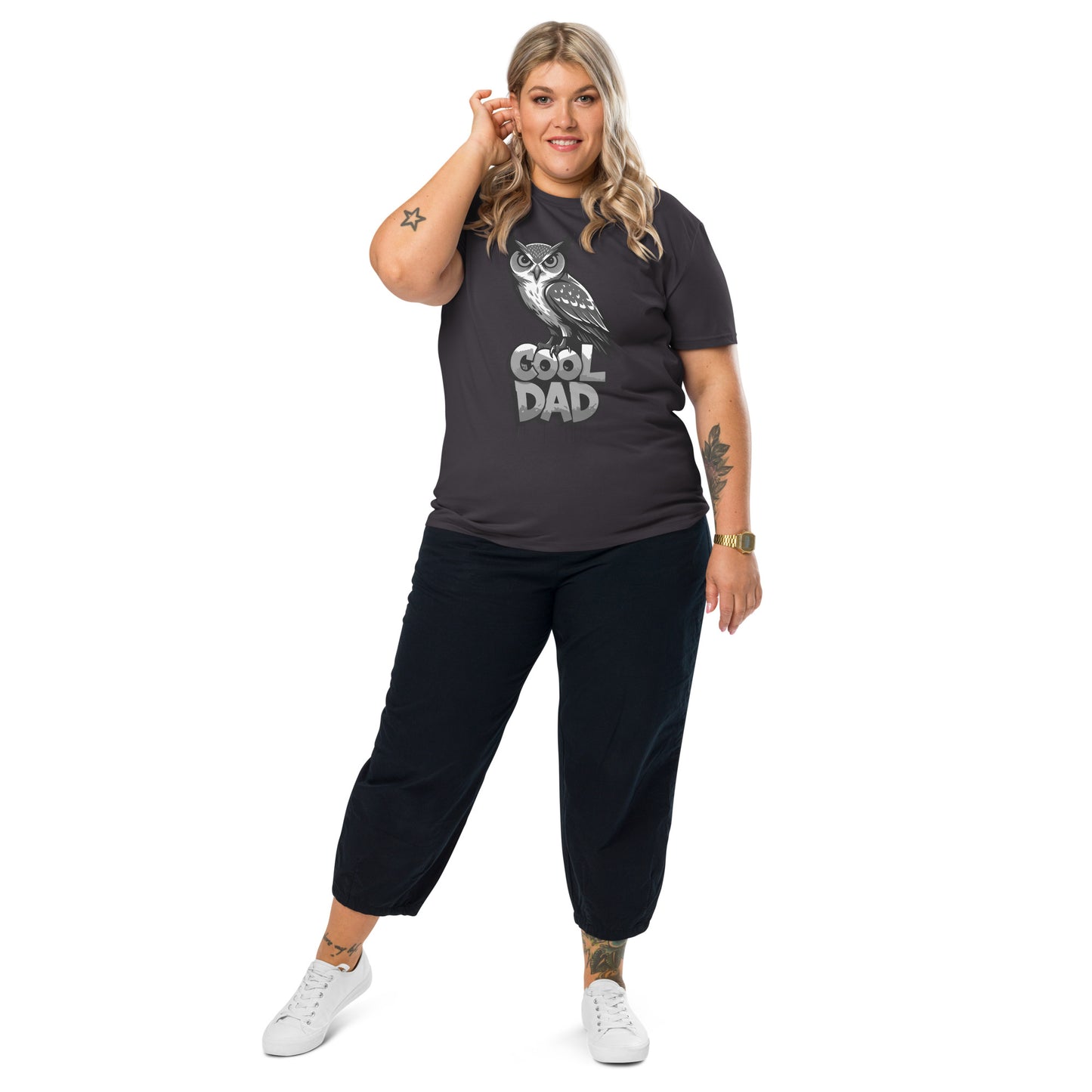 Unisex Organic Cotton T-Shirt – Sustainable Fashion for Nature & Owl Lovers | Dudeily Dudeily