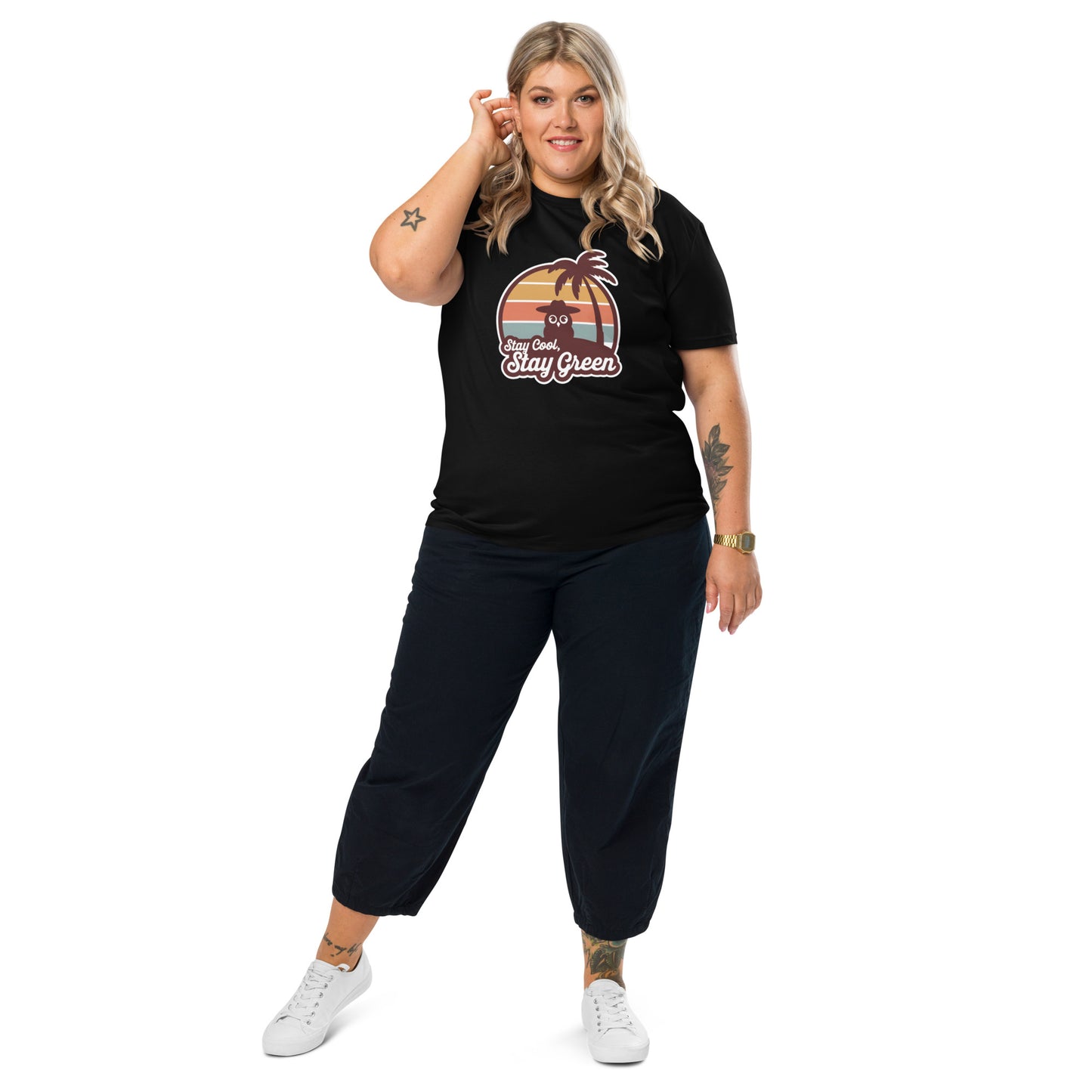 Unisex Organic Cotton T-Shirt – Sustainable & Comfortable for Owl Lover Dudeily