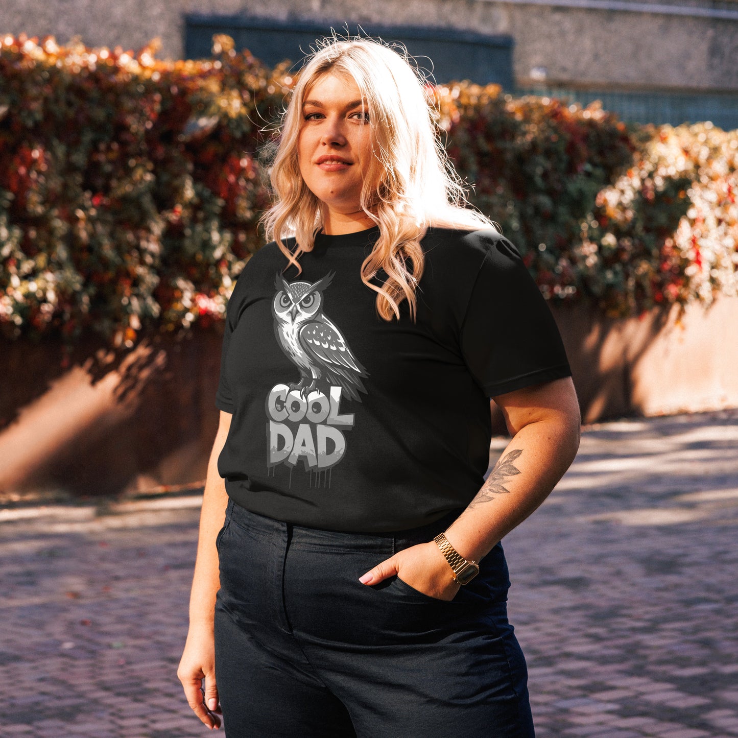 Unisex Organic Cotton T-Shirt – Sustainable Fashion for Nature & Owl Lovers | Dudeily Dudeily
