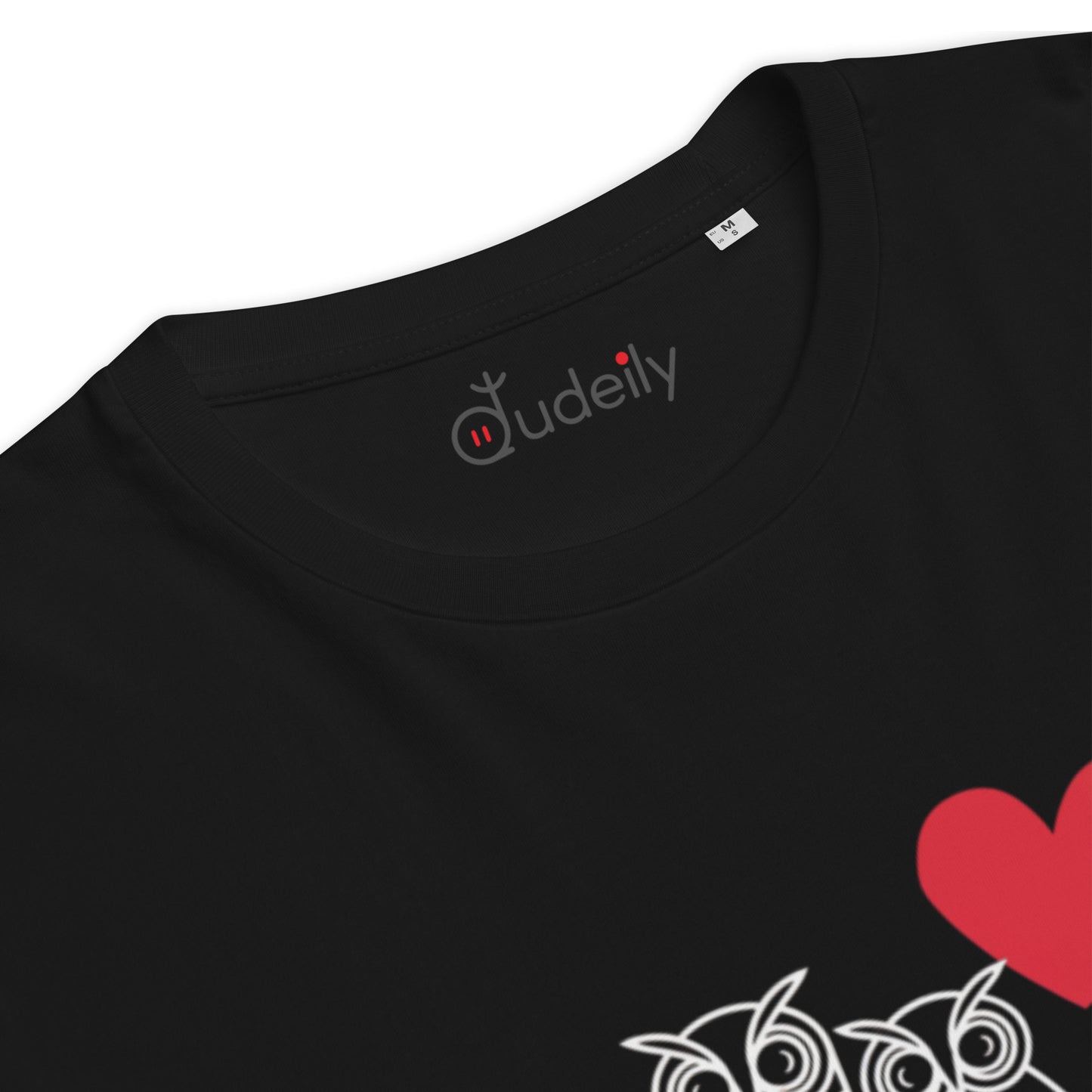 Owl-Themed Unisex Organic Cotton T-Shirt | Eco-Friendly Dudeily