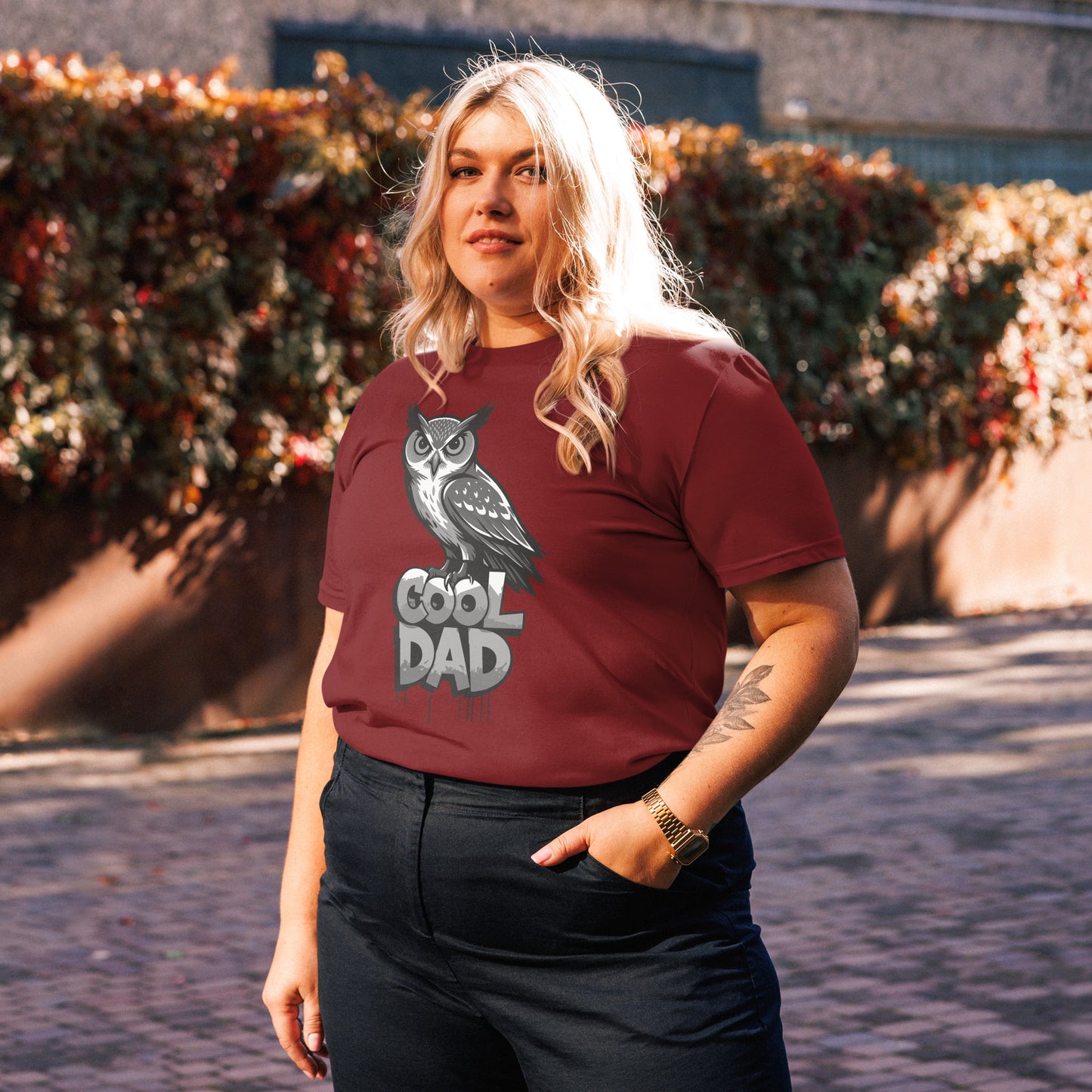 Unisex Organic Cotton T-Shirt – Sustainable Fashion for Nature & Owl Lovers | Dudeily Dudeily