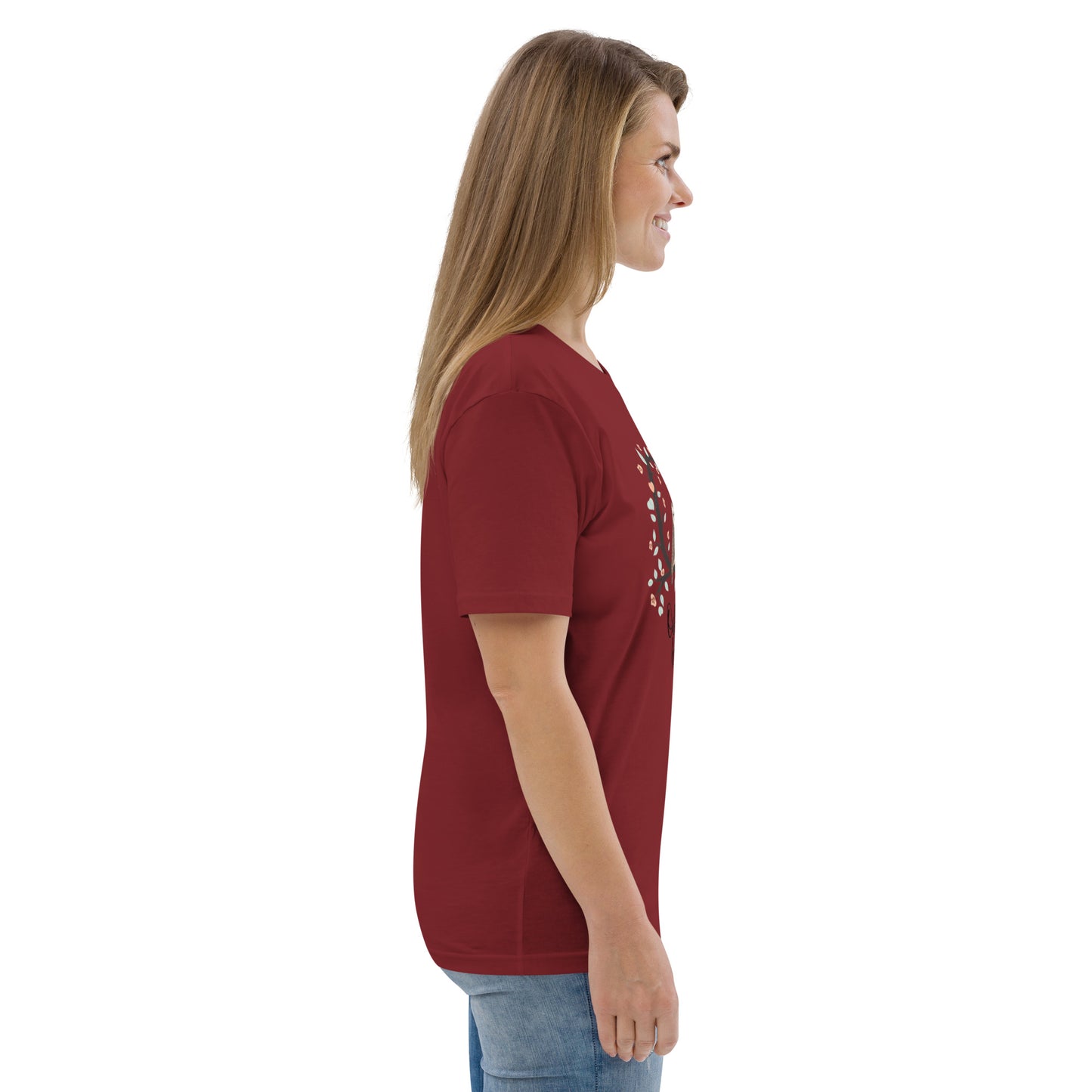 Owl-Themed Unisex Organic Cotton T-Shirt | Sustainable Fashion Dudeily