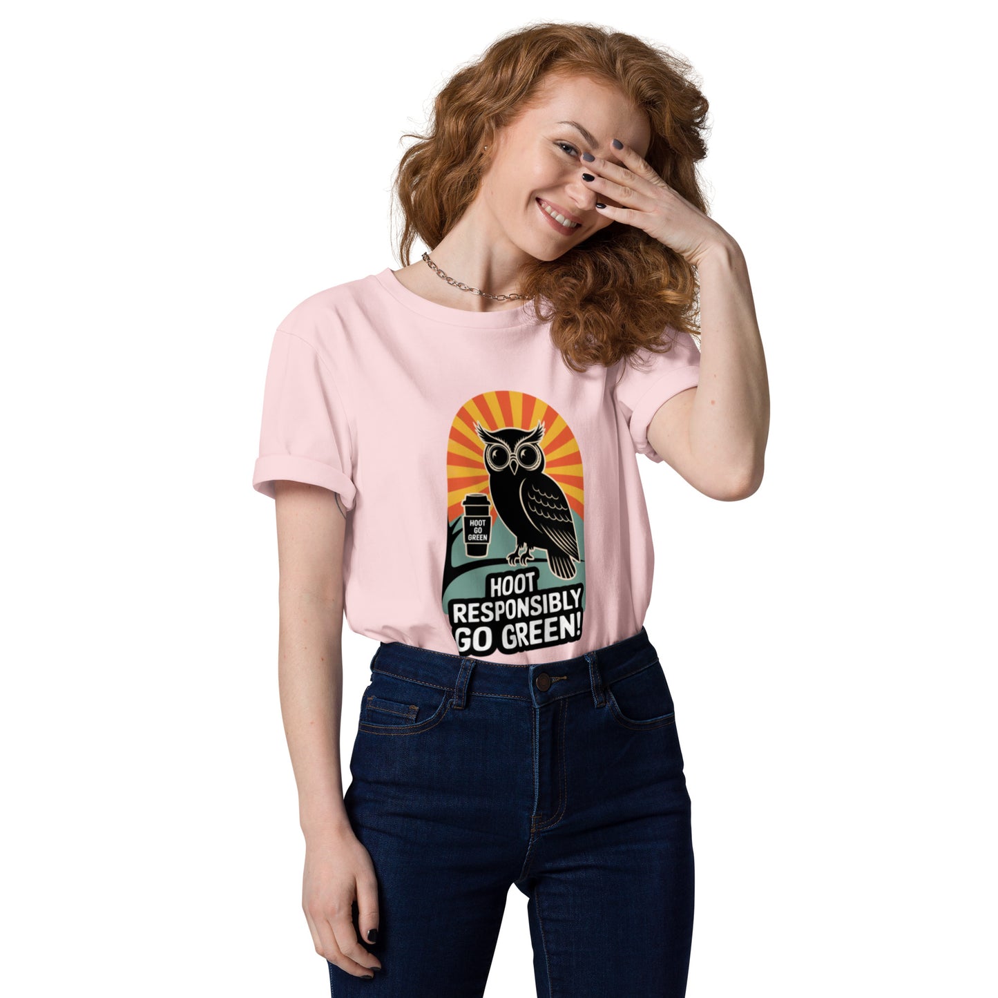 Unisex Organic Cotton T-Shirt | Eco-Friendly & Stylish Cotton Pink Dudeily