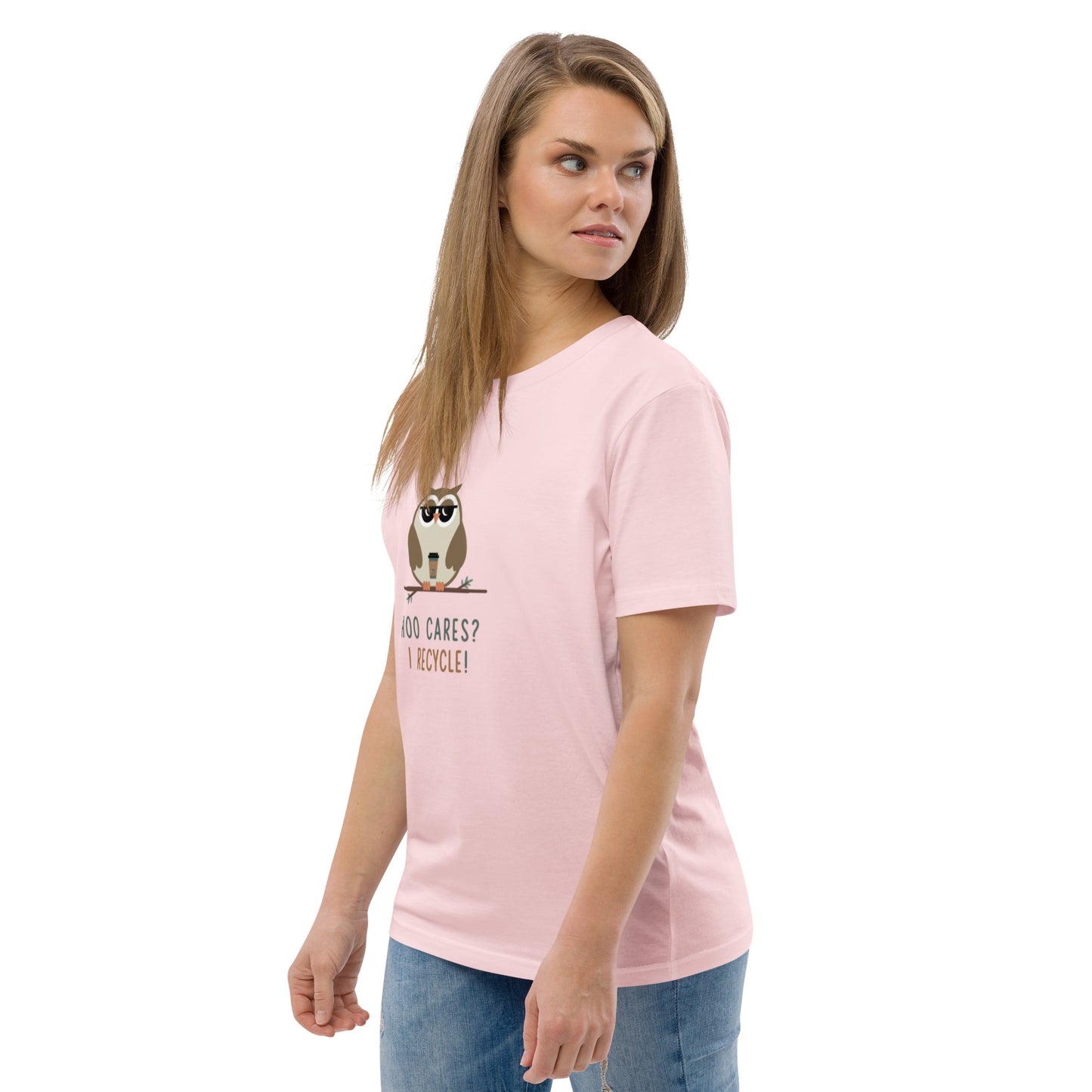 Unisex Organic Cotton T-Shirt | Owl Themed Eco-Friendly & Comfortable Dudeily