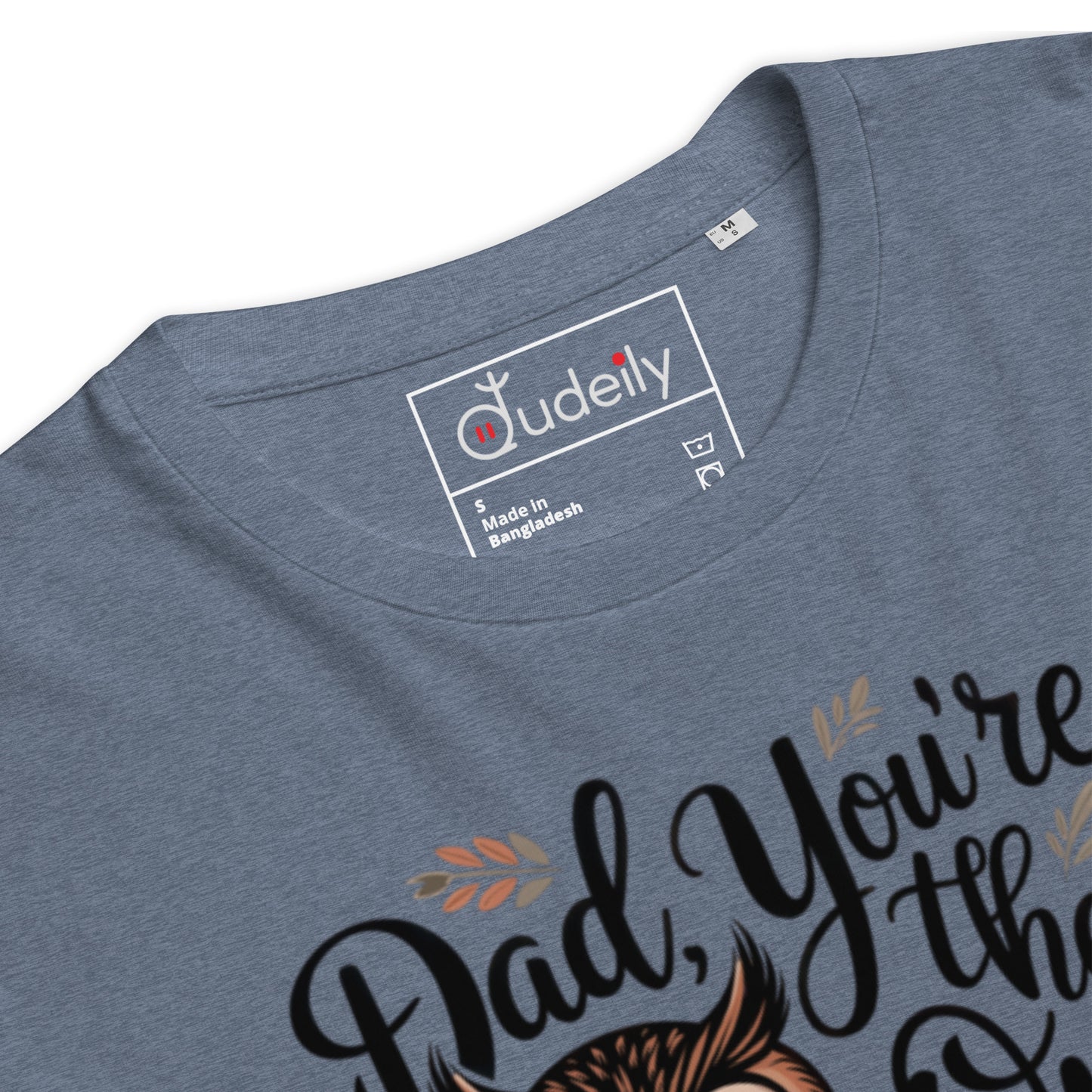 Unisex Organic Cotton T-Shirt – Owl-Themed Eco-Friendly Style by Dudeily Dudeily