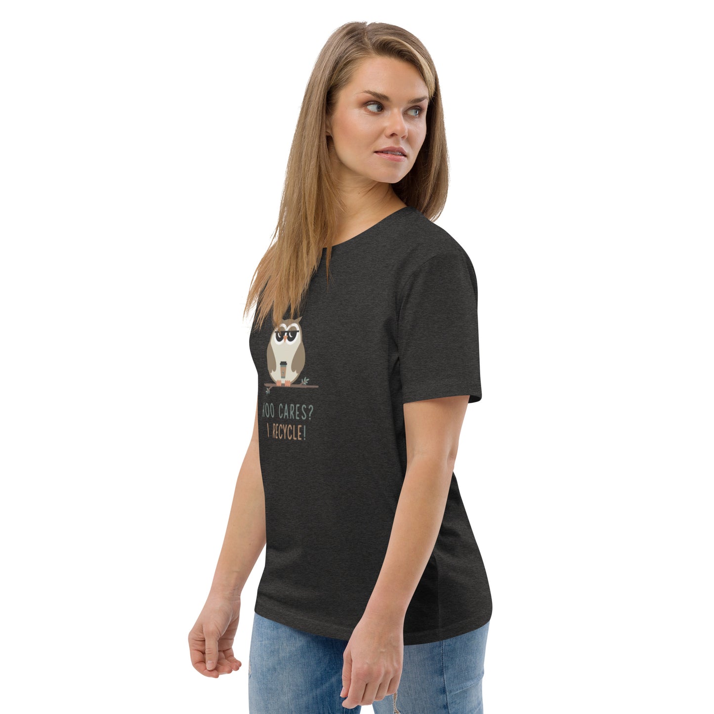 Unisex Organic Cotton T-Shirt | Owl Themed Eco-Friendly & Comfortable Dudeily
