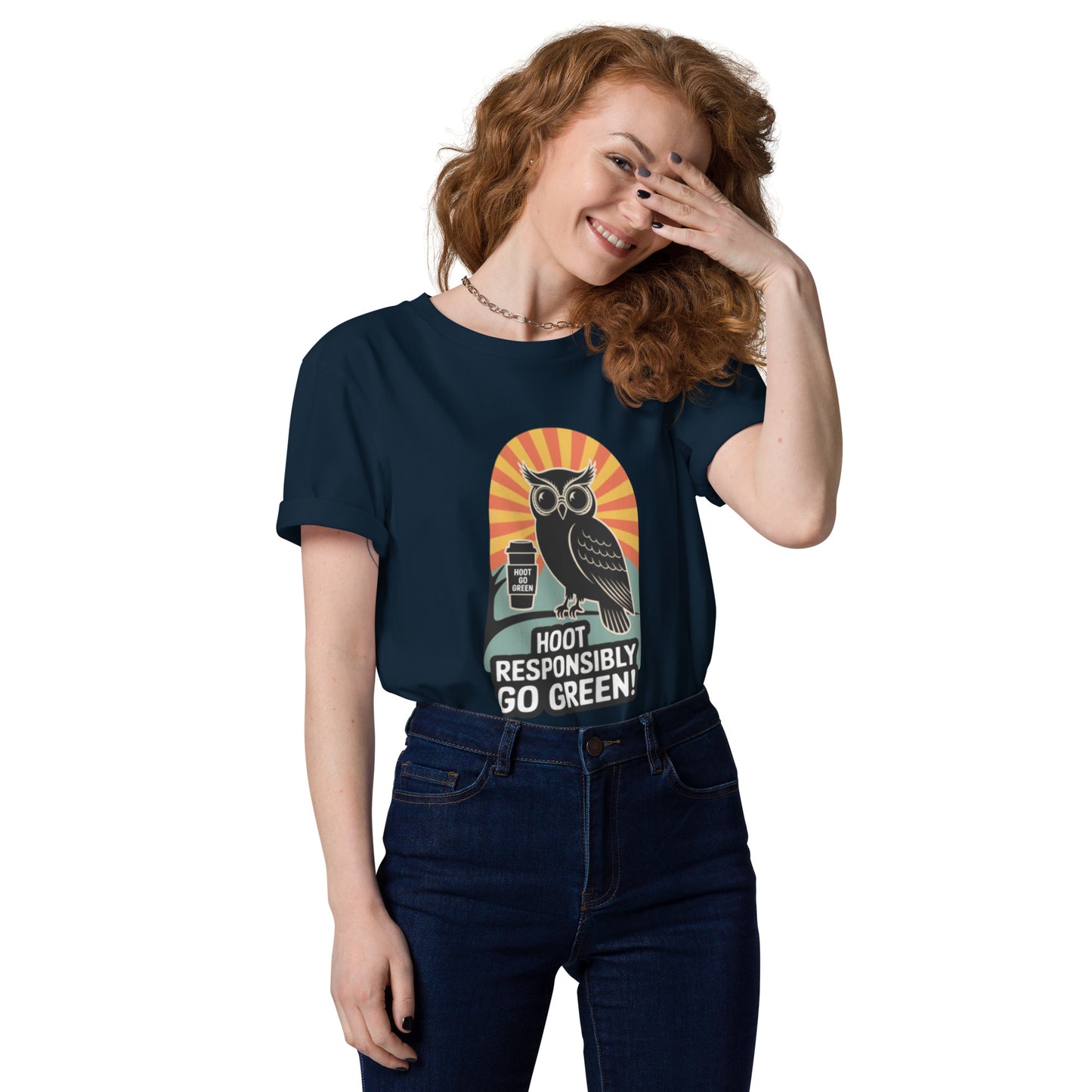 Unisex Organic Cotton T-Shirt | Eco-Friendly & Stylish French Navy Dudeily