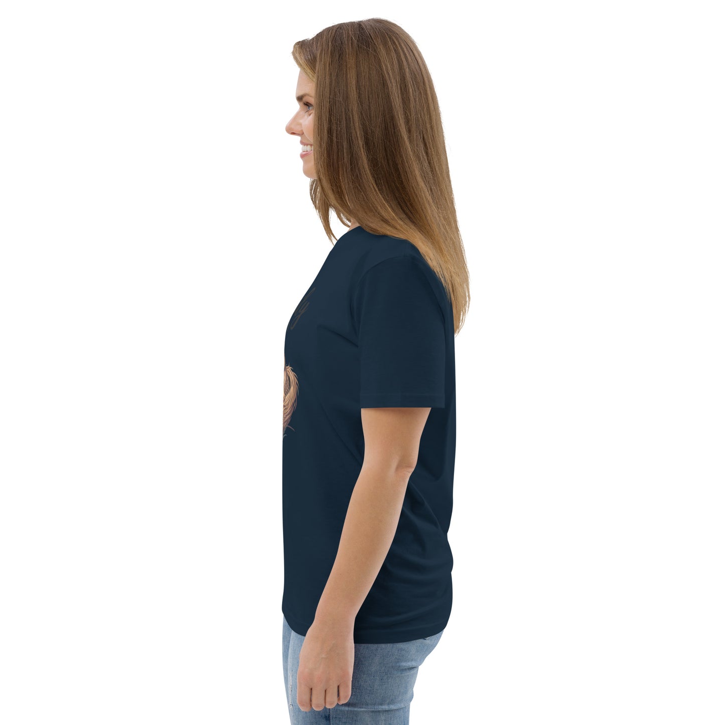 Owl-Themed Unisex Organic Cotton T-Shirt | Eco-Friendly Style Dudeily