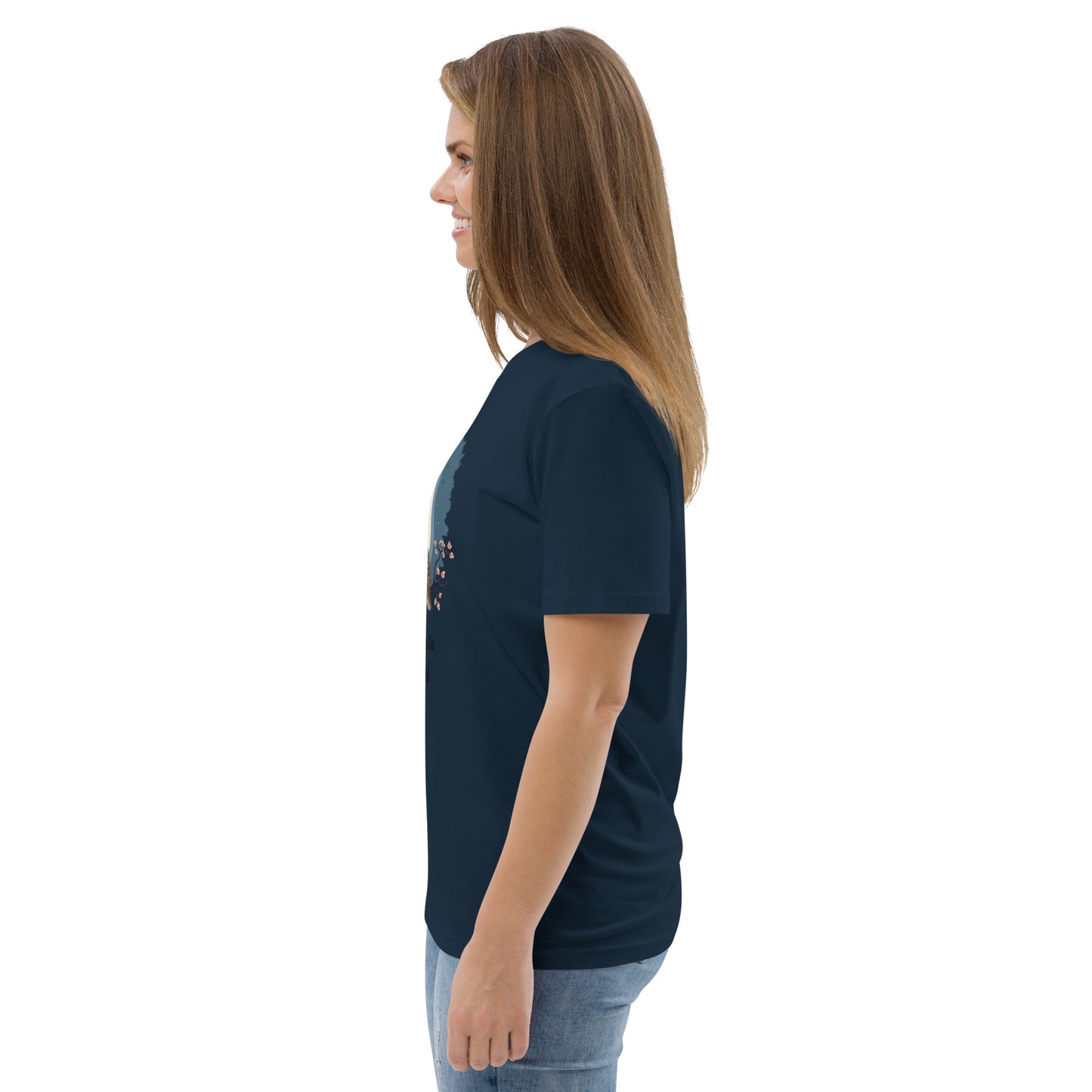 Owl-Themed Unisex Organic Cotton T-Shirt | Eco-Friendly Fashion Dudeily