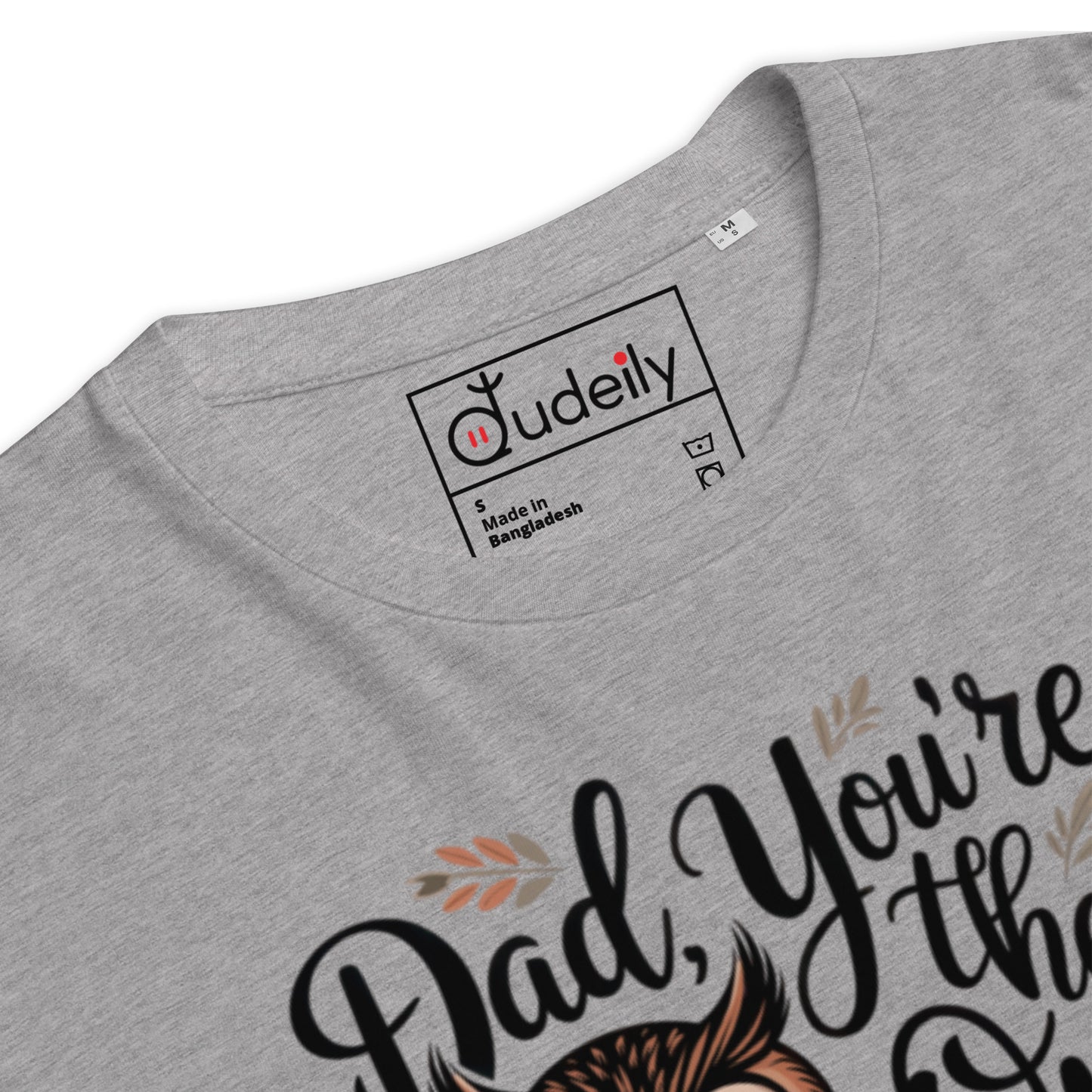 Unisex Organic Cotton T-Shirt – Owl-Themed Eco-Friendly Style by Dudeily Dudeily