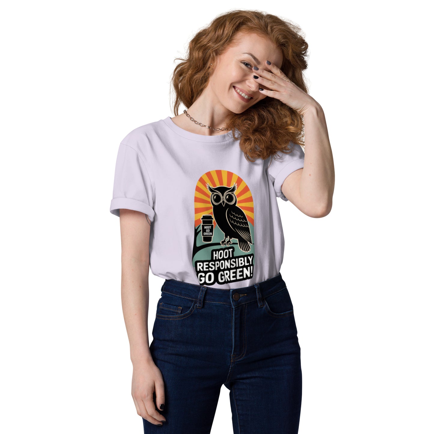 Unisex Organic Cotton T-Shirt | Eco-Friendly & Stylish Lavender Dudeily