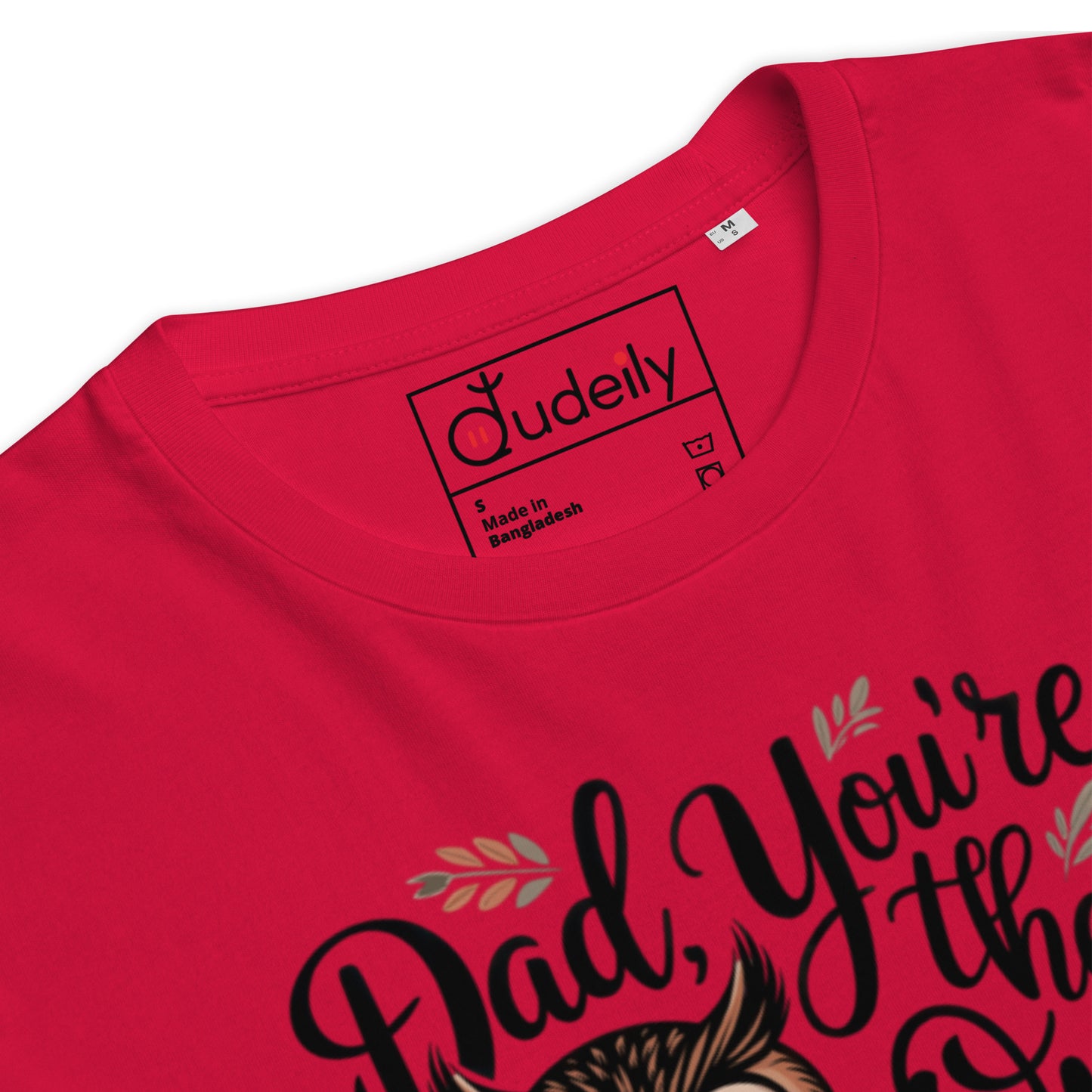 Unisex Organic Cotton T-Shirt – Owl-Themed Eco-Friendly Style by Dudeily Dudeily