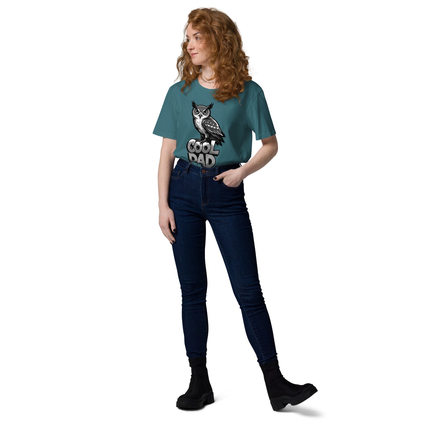 Unisex Organic Cotton T-Shirt – Sustainable Fashion for Nature & Owl Lovers | Dudeily Dudeily