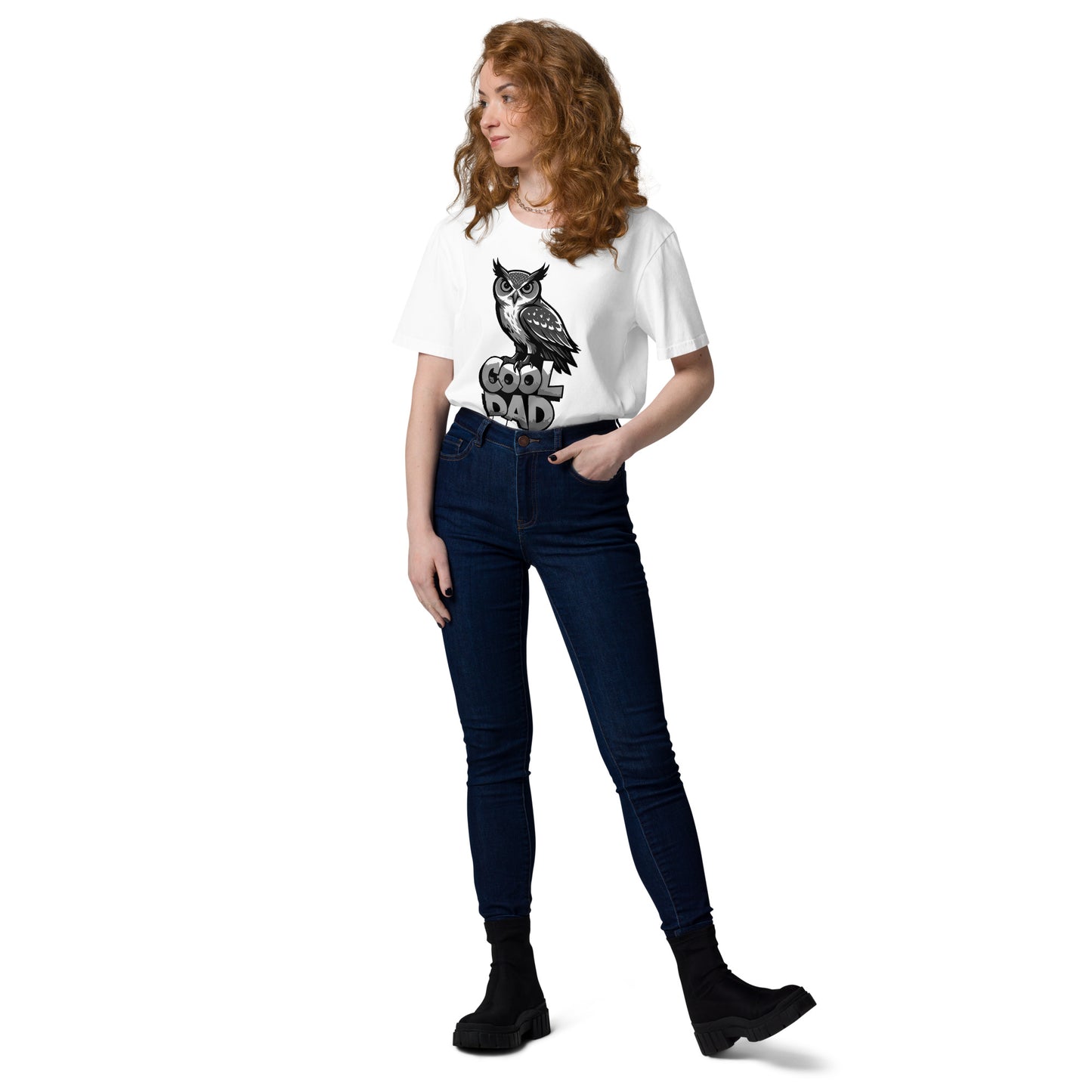 Unisex Organic Cotton T-Shirt – Sustainable Fashion for Nature & Owl Lovers | Dudeily Dudeily