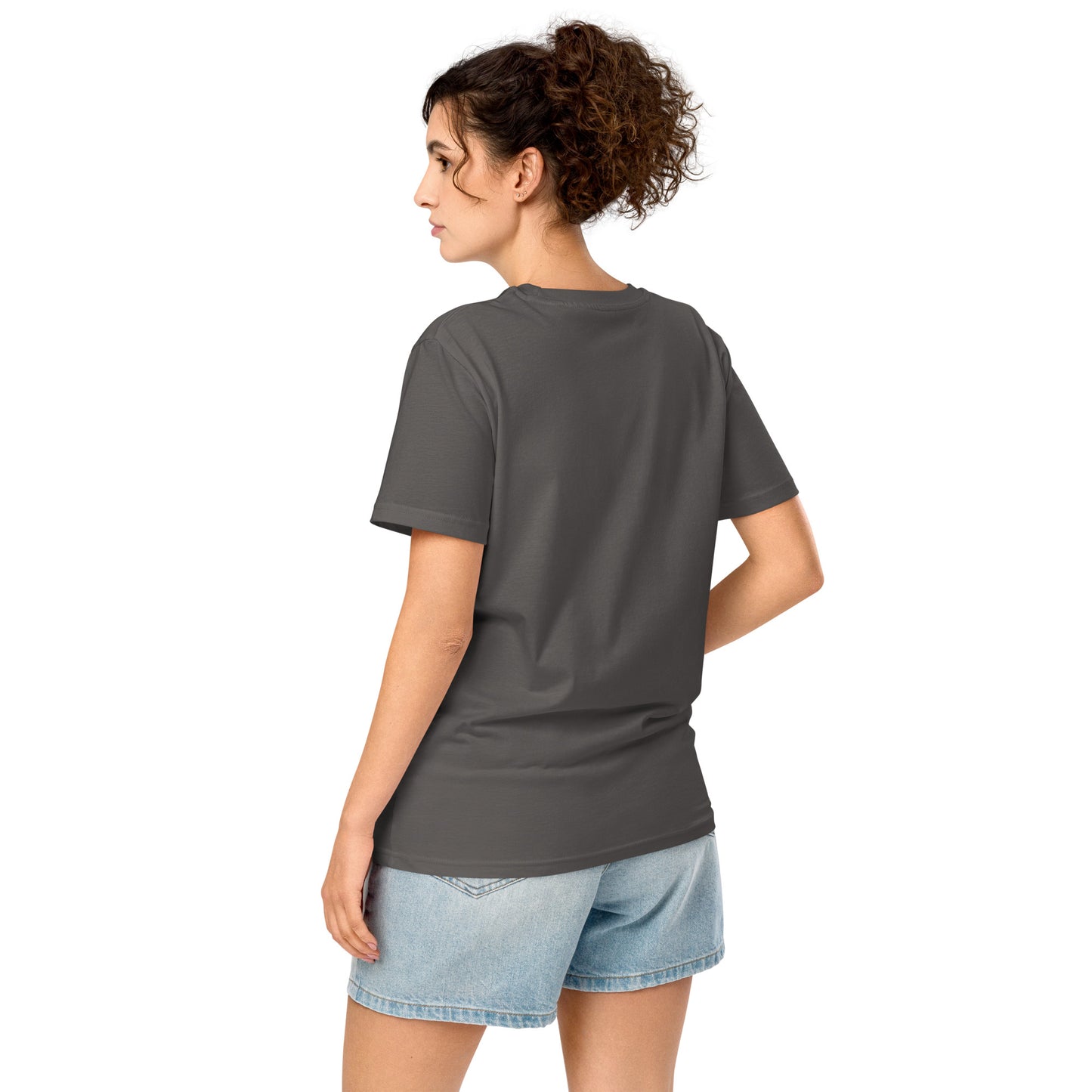 Unisex Organic Mid-Light T-Shirt: Nature Works Too | Owl Embroidered Sustainable Fashion USA Dudeily