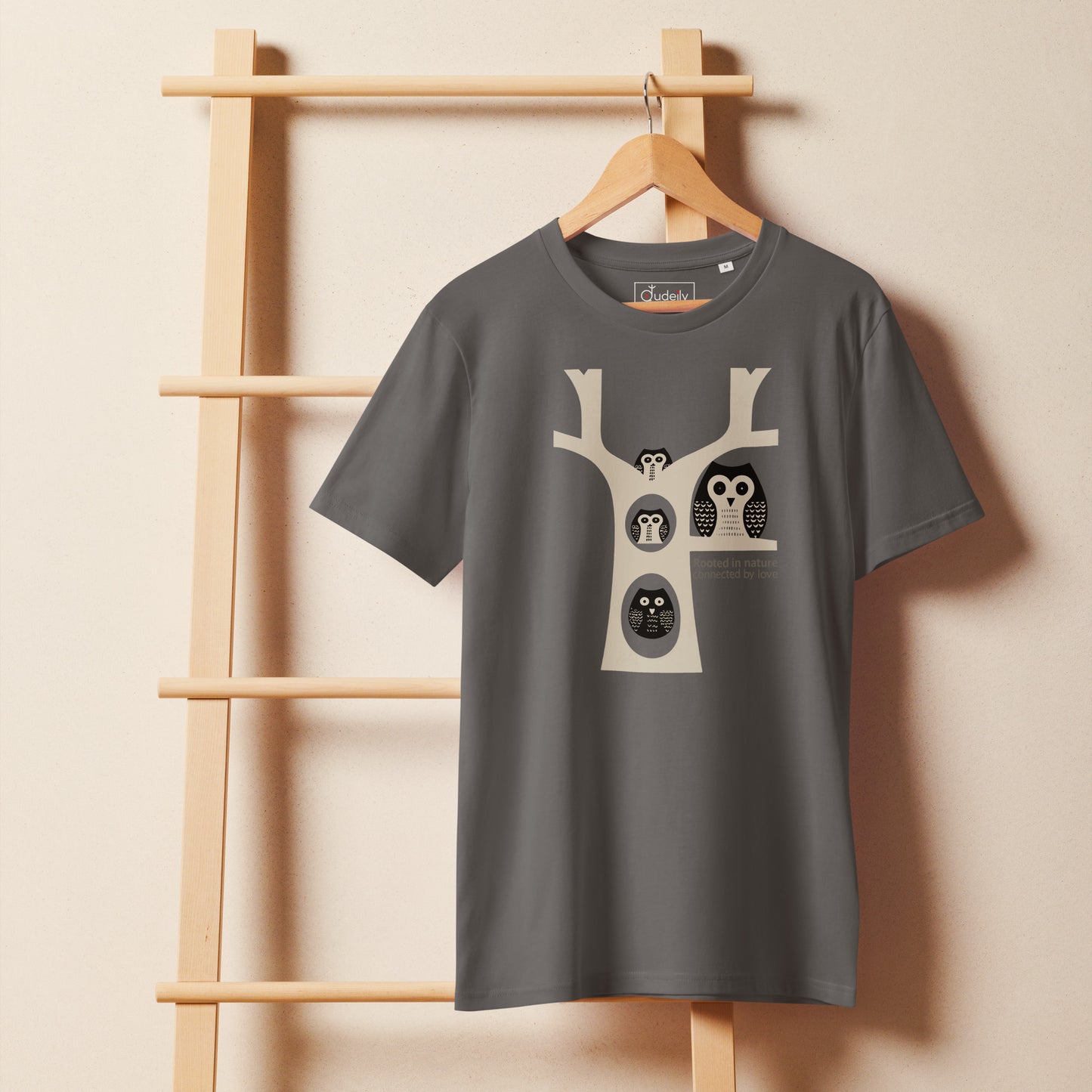Unisex Organic Mid-Light T-Shirt – OwlNest Sustainable Fashion for Family Day Moments Dudeily