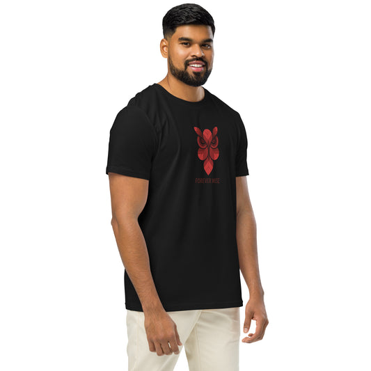 Unisex Organic Mid-Light T-Shirt: 'Forever Wise' | Eco-Friendly Owl Apparel USA Dudeily