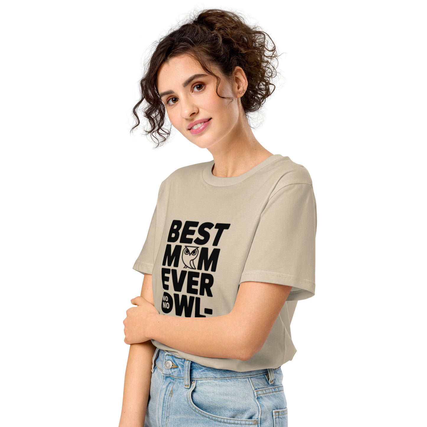 Unisex Organic Mid-Light T-Shirt – Owl Themed Eco-Friendly Tee for Nature Lovers Dudeily