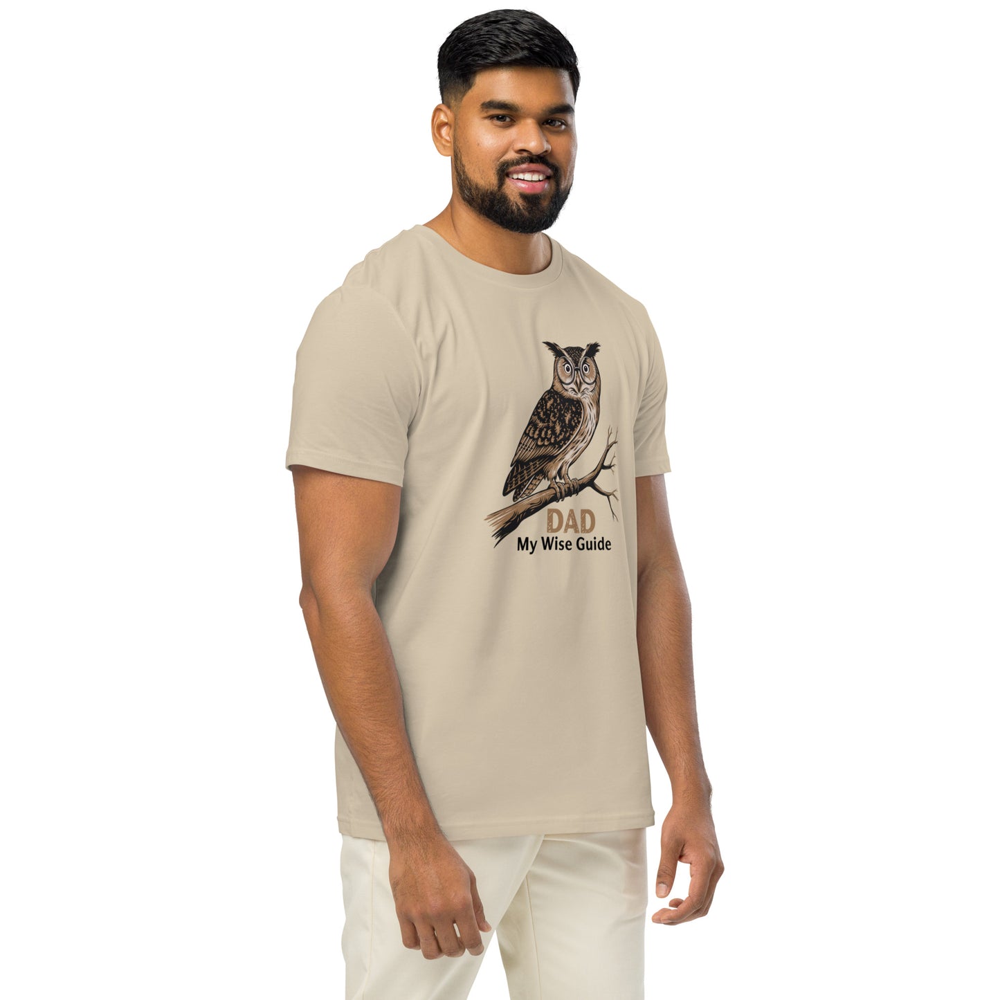 Unisex Organic Mid-Light T-Shirt – Owl Themed Eco-Friendly & Comfortable by Dudeily Dudeily