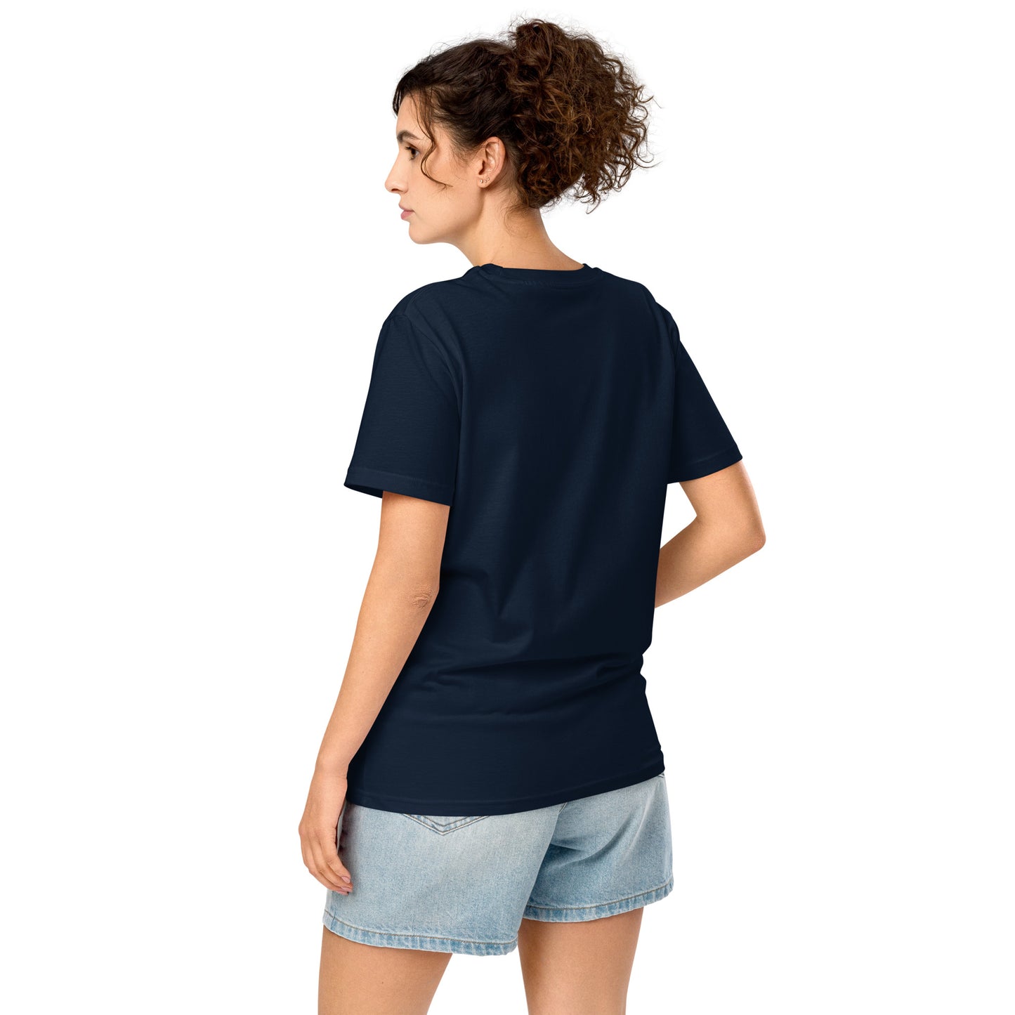 Unisex Organic Mid-Light T-Shirt: Nature Works Too | Owl Embroidered Sustainable Fashion USA Dudeily