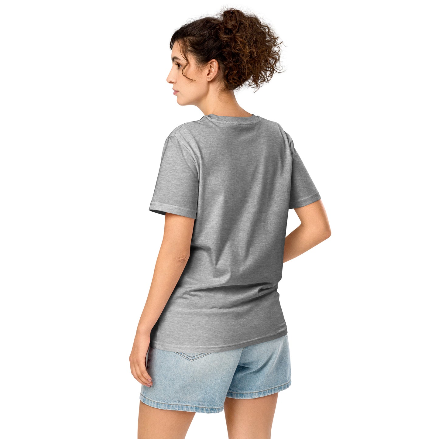 Unisex Organic Mid-Light T-Shirt: Nature Works Too | Owl Embroidered Sustainable Fashion USA Dudeily