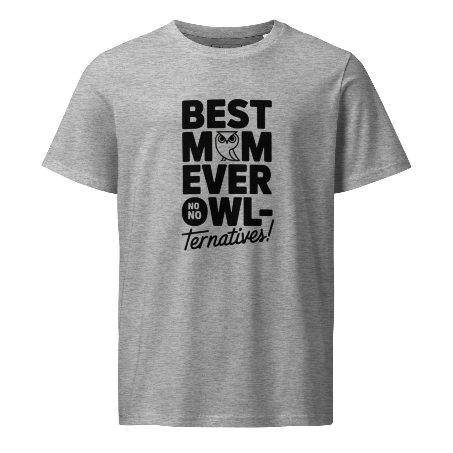 Unisex Organic Mid-Light T-Shirt – Owl Themed Eco-Friendly Tee for Nature Lovers Dudeily