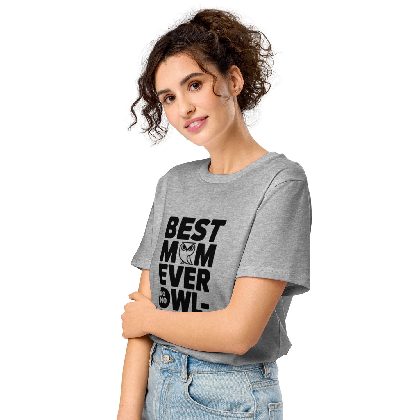 Unisex Organic Mid-Light T-Shirt – Owl Themed Eco-Friendly Tee for Nature Lovers Dudeily
