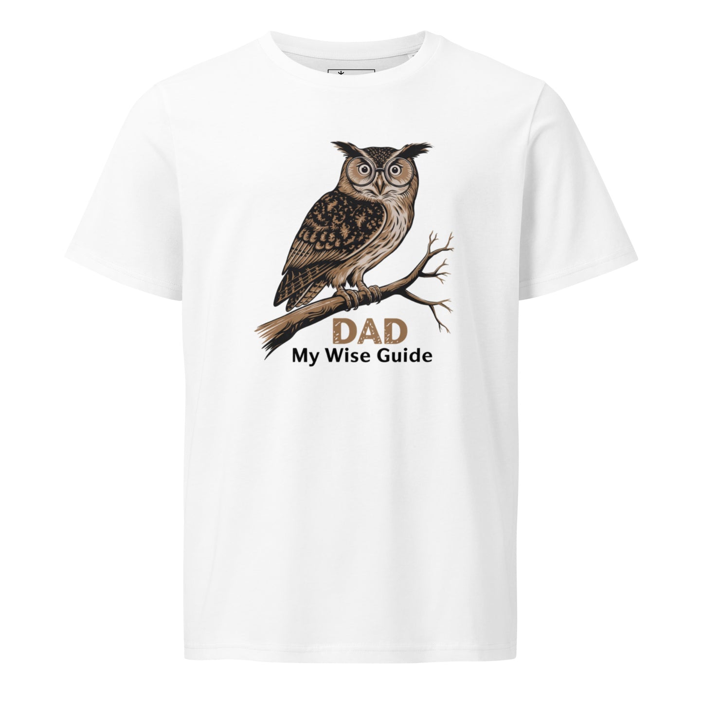 Unisex Organic Mid-Light T-Shirt – Owl Themed Eco-Friendly & Comfortable by Dudeily Dudeily