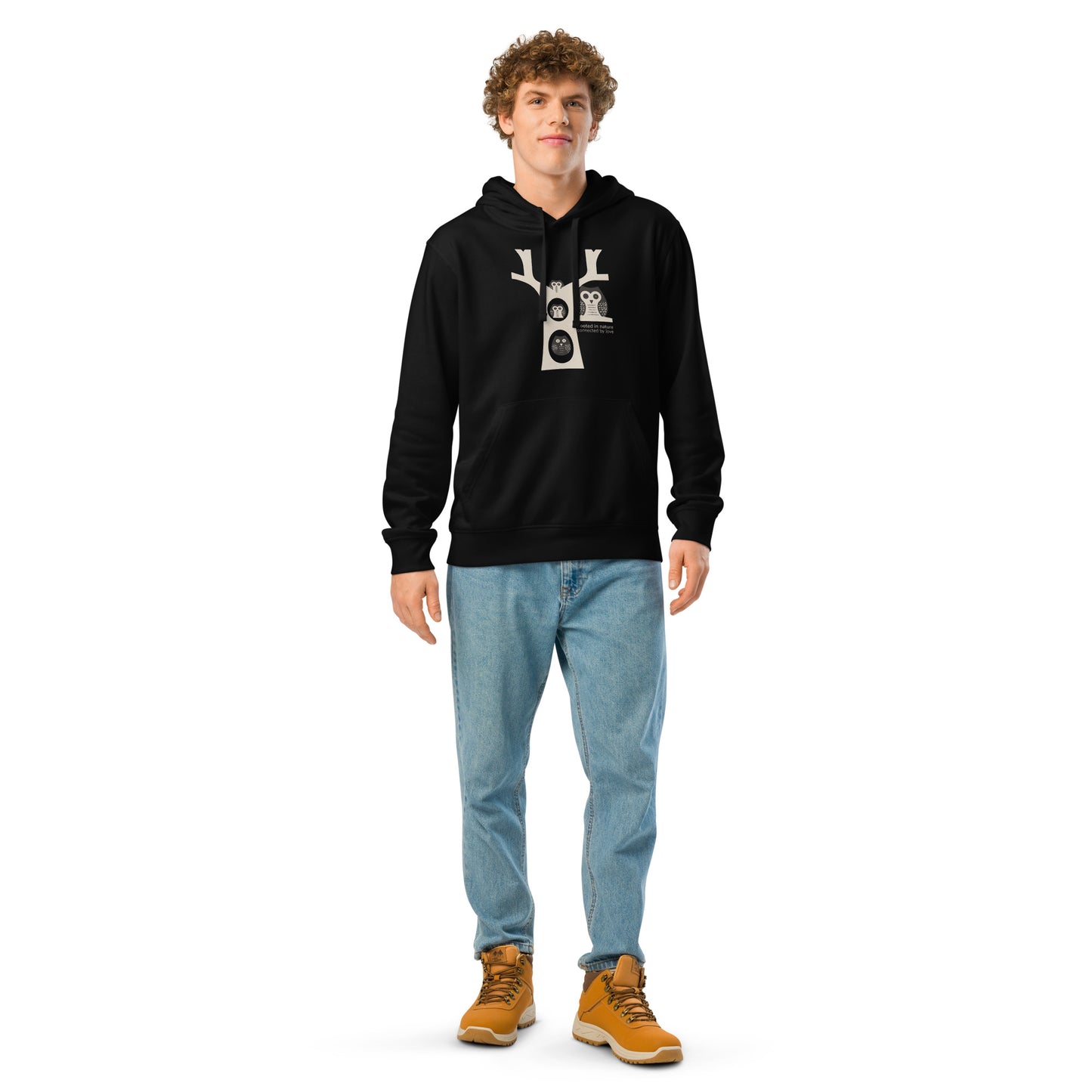 Unisex Organic Mid-Weight Hoodie – OwlNest Sustainable Fashion USA Edition Dudeily