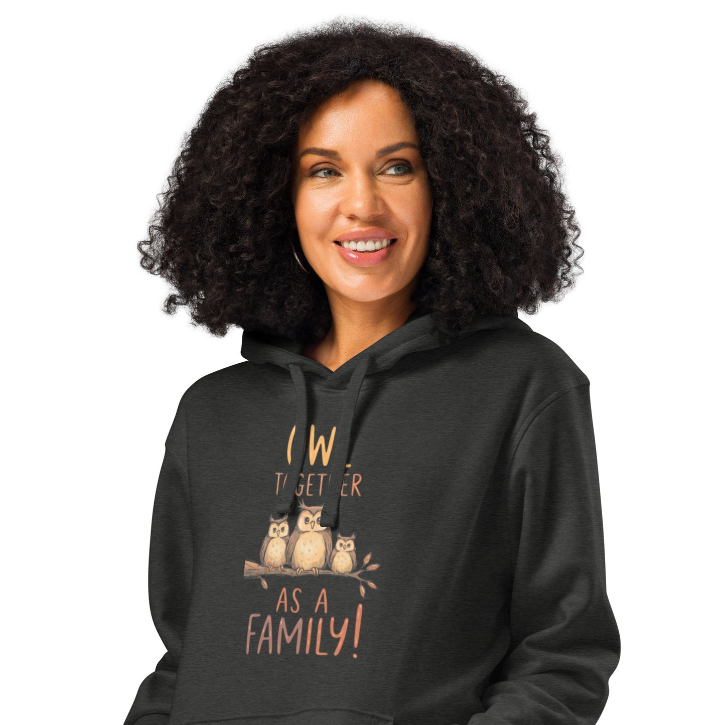 OwlSpirit Organic Mid-Weight Hoodie – Perfect Fit for Eco-Conscious Souls Dudeily