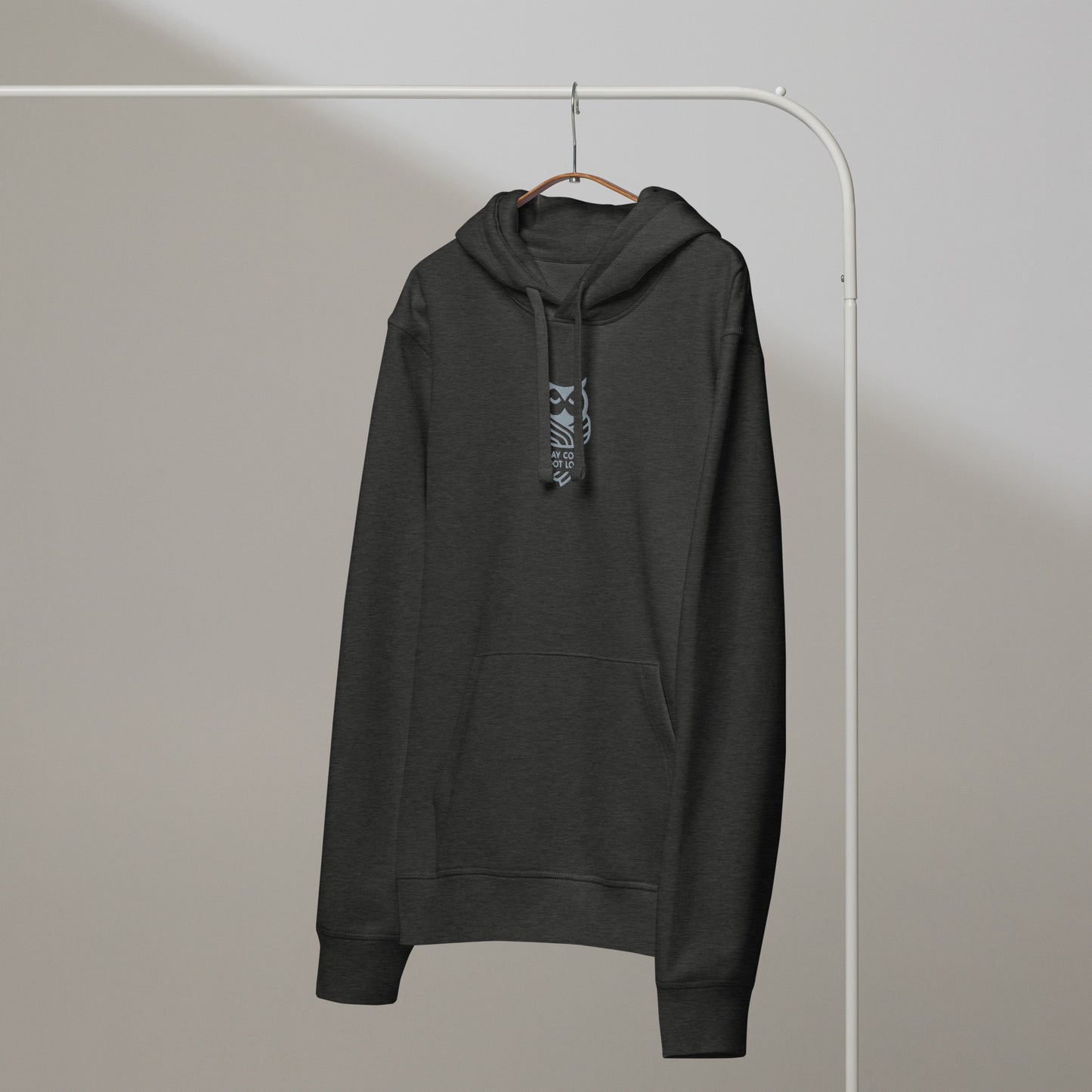Owl Unisex Organic Mid-Weight Hoodie for Sustainable Fashion USA:" Stay Cozy Hoot Loud" in Fall Dudeily