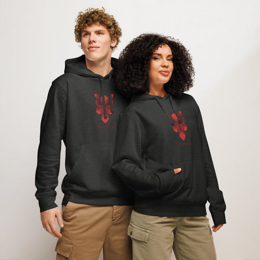 Unisex Organic Mid-Weight Hoodie: 'Forever Wise' | Ethical Owl Clothing USA Dudeily
