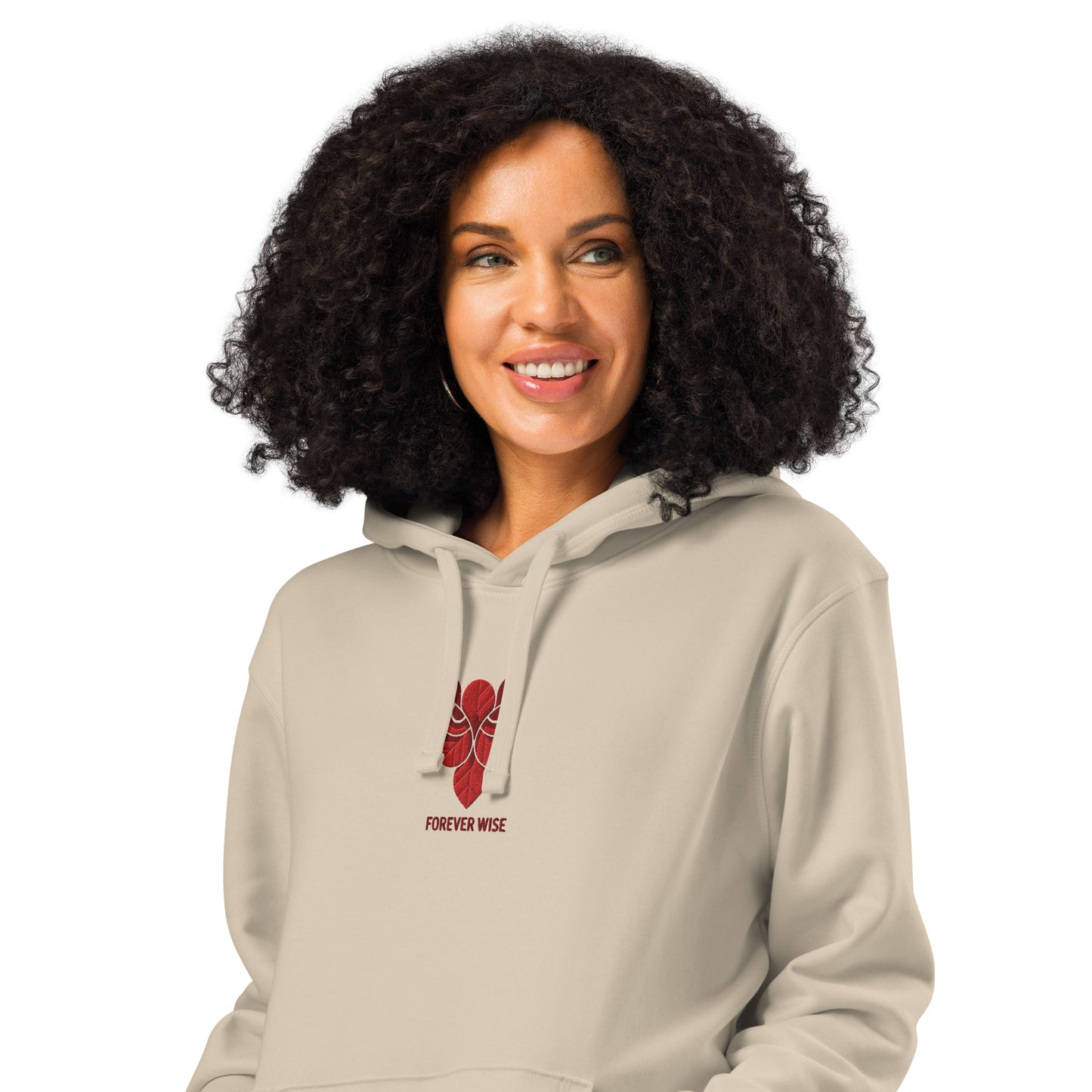 Owl Unisex Organic Mid-Weight Hoodie: 'Forever Wise' in Fall | Sustainable Fashion USA Dudeily