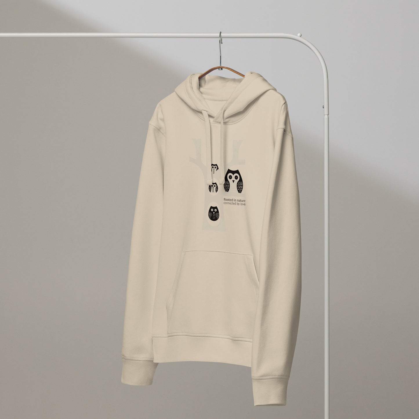 Unisex Organic Mid-Weight Hoodie – OwlNest Sustainable Fashion USA Edition Dudeily