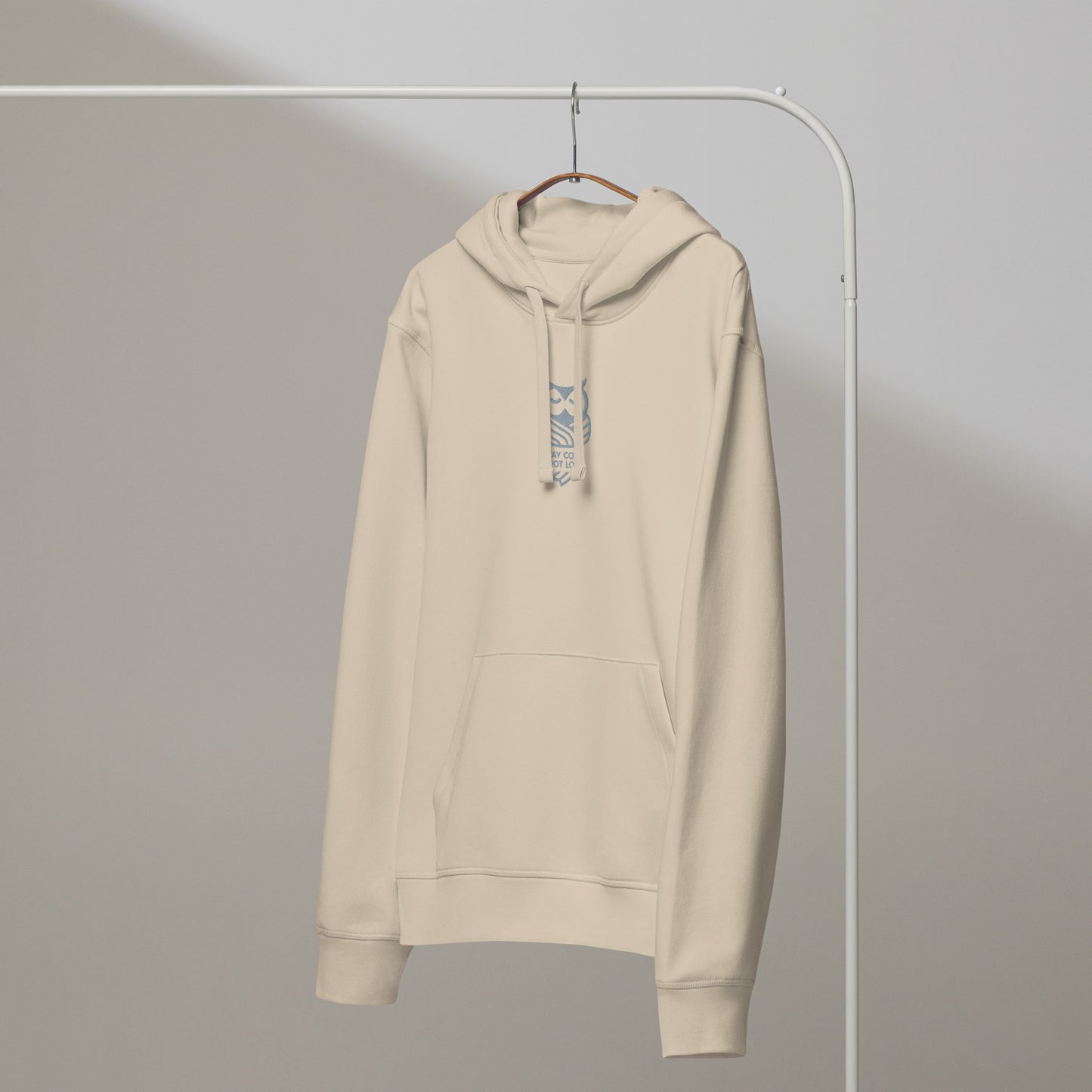 Owl Unisex Organic Mid-Weight Hoodie for Sustainable Fashion USA:" Stay Cozy Hoot Loud" in Fall Dudeily