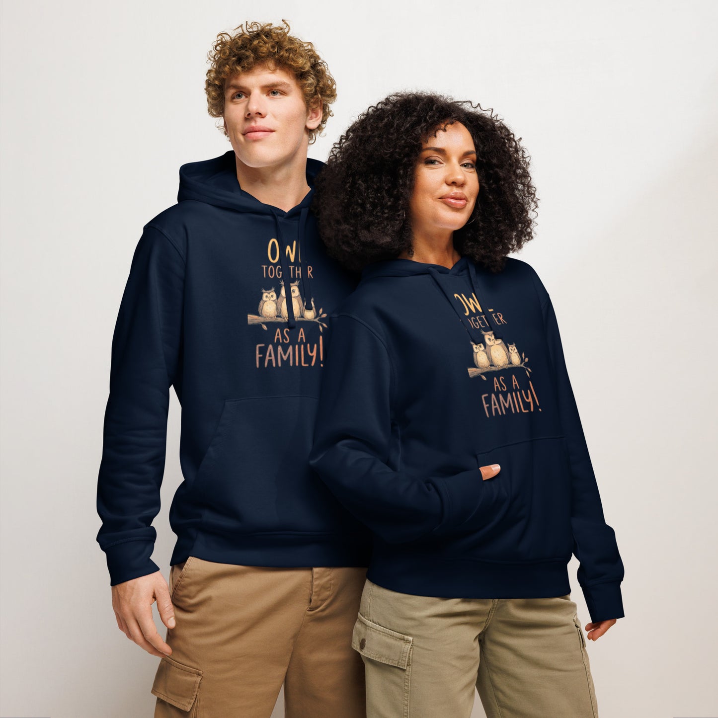 OwlSpirit Organic Mid-Weight Hoodie – Perfect Fit for Eco-Conscious Souls Dudeily