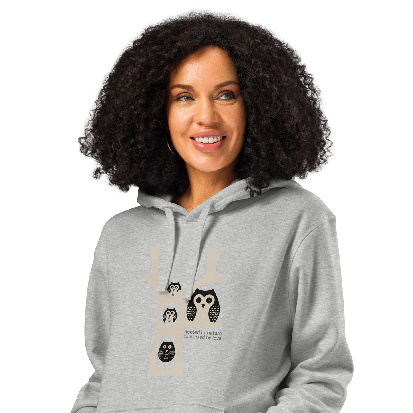 Unisex Organic Mid-Weight Hoodie – OwlNest Sustainable Fashion USA Edition Dudeily