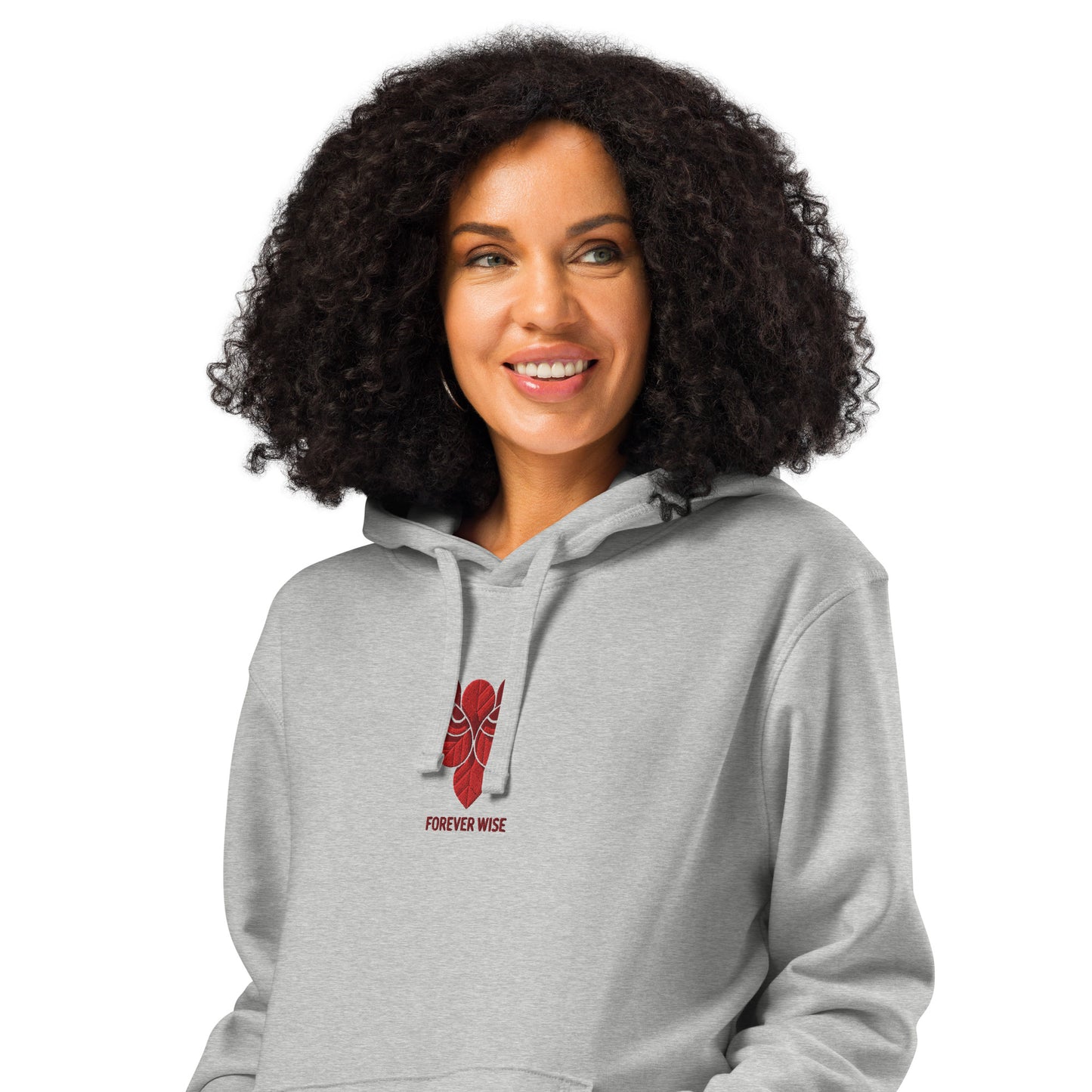 Owl Unisex Organic Mid-Weight Hoodie: 'Forever Wise' in Fall | Sustainable Fashion USA Dudeily