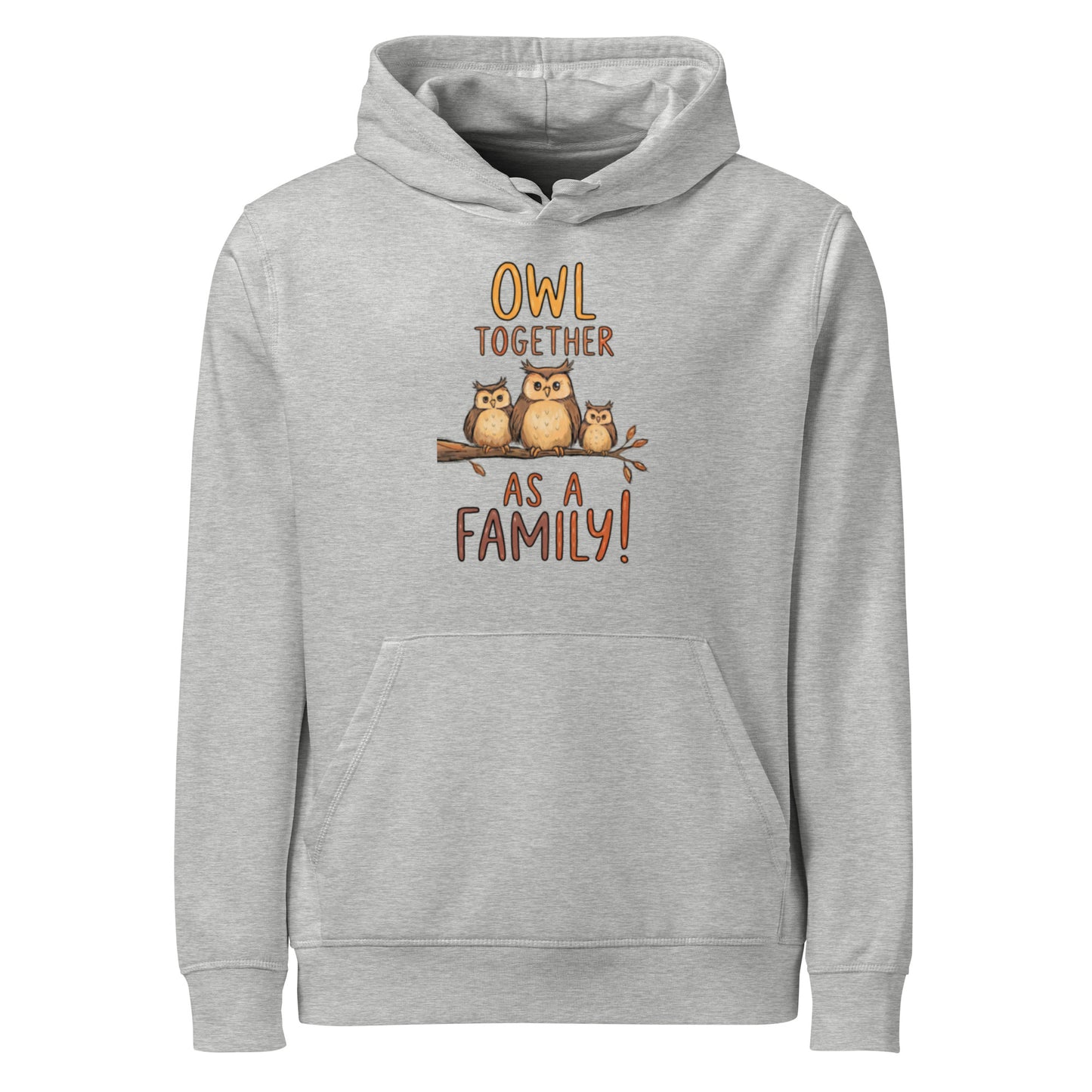 OwlSpirit Organic Mid-Weight Hoodie – Perfect Fit for Eco-Conscious Souls Dudeily